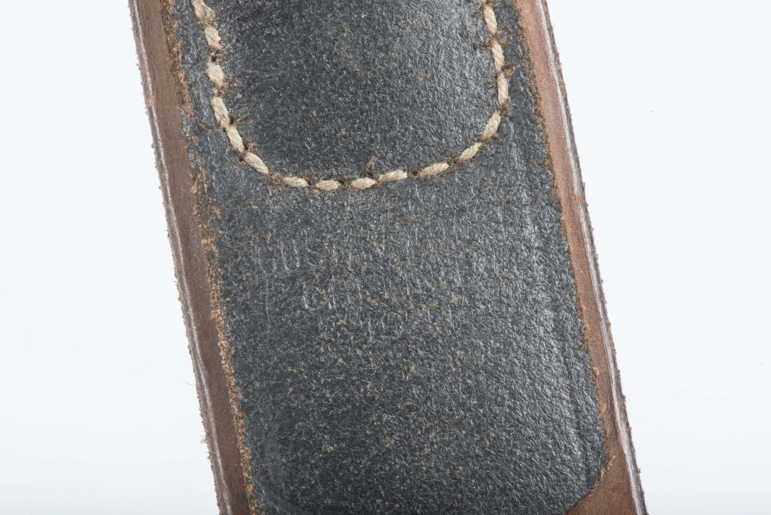 Unissued Luftwaffe EM / NCO equipment belt marked Gustav Vogel, Chemnitz 1941 — image 5