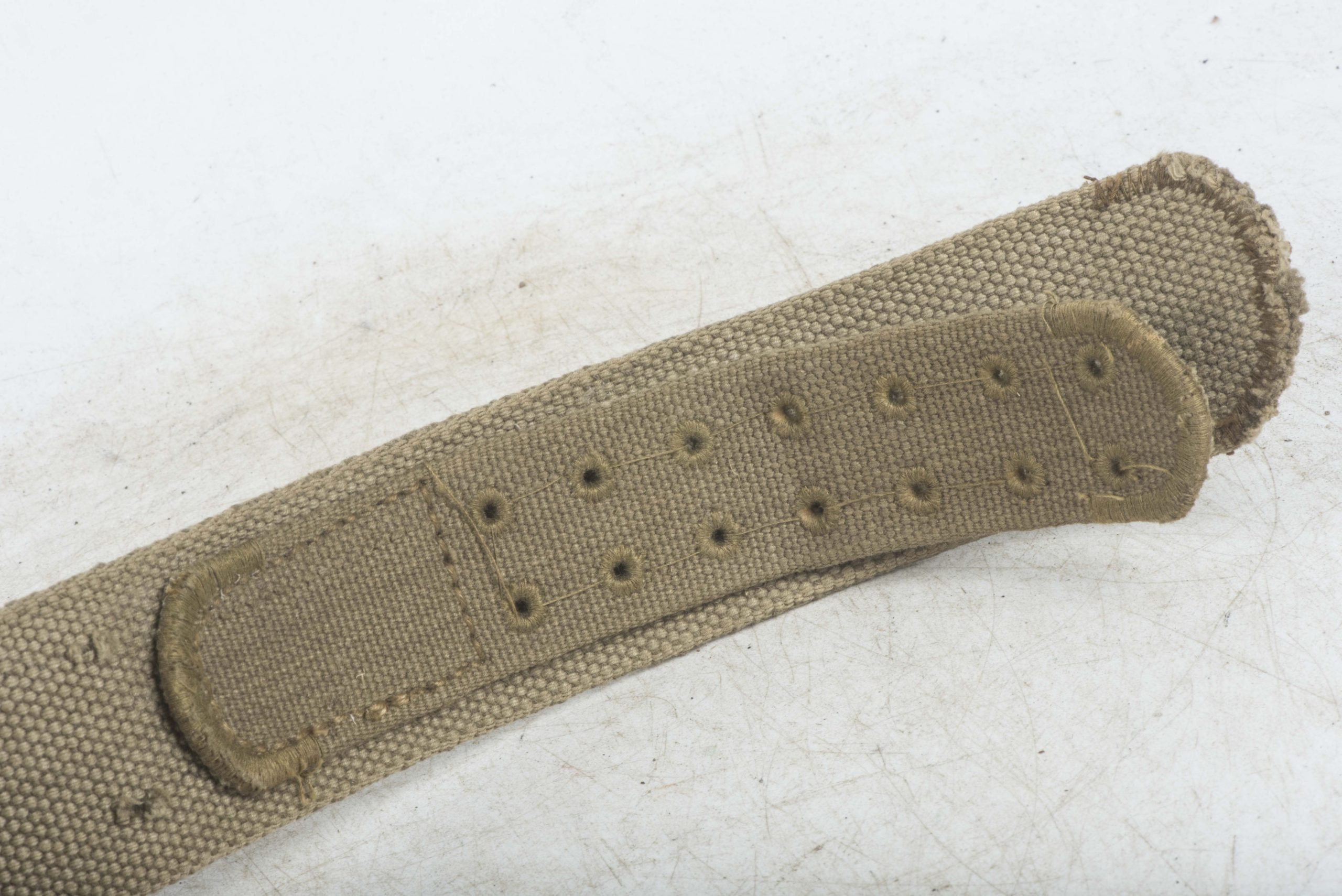 Unissued webbing equipment belt marked RBNR — image 6