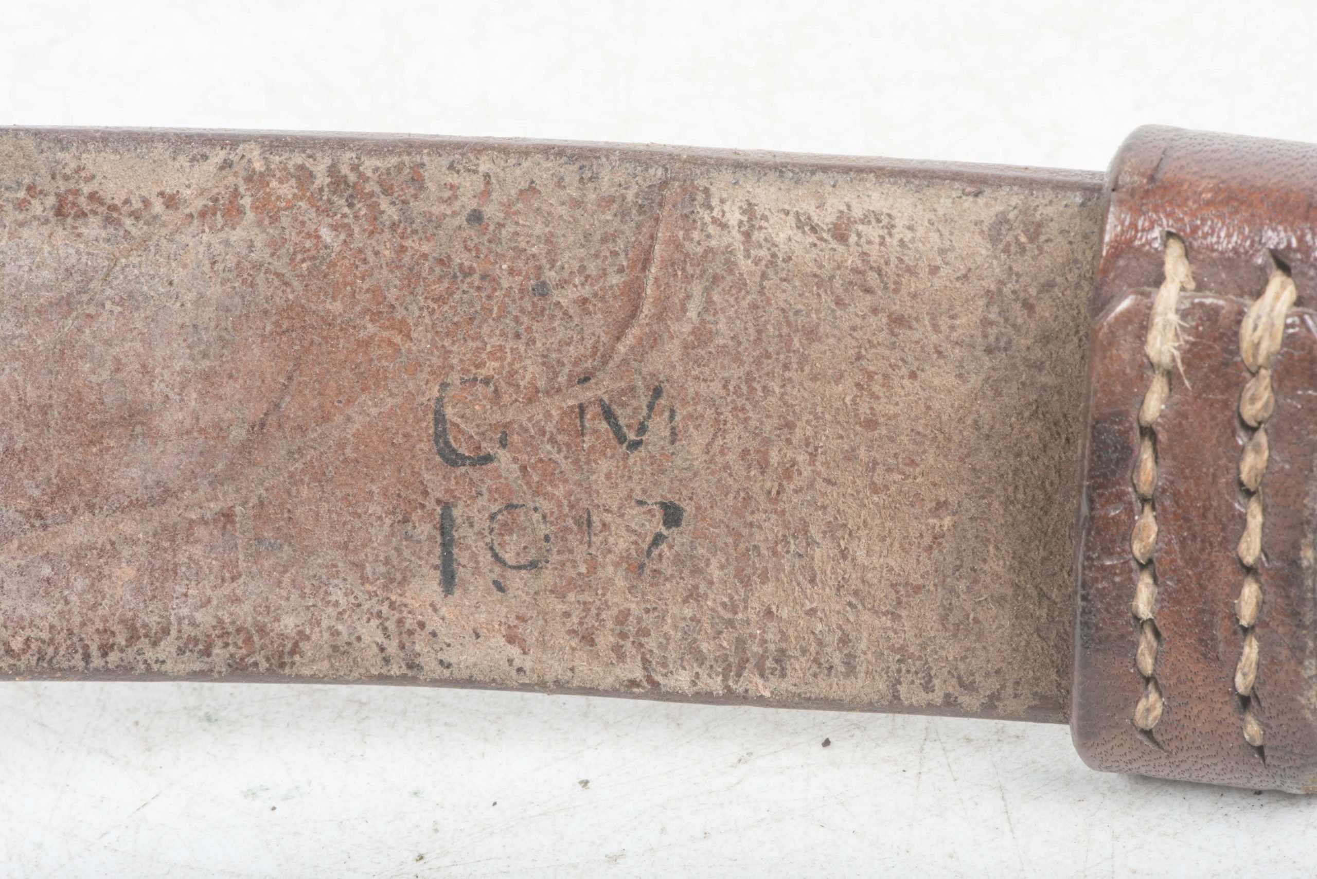 Dutch EM equipment belt marked CM 1917 — image 5