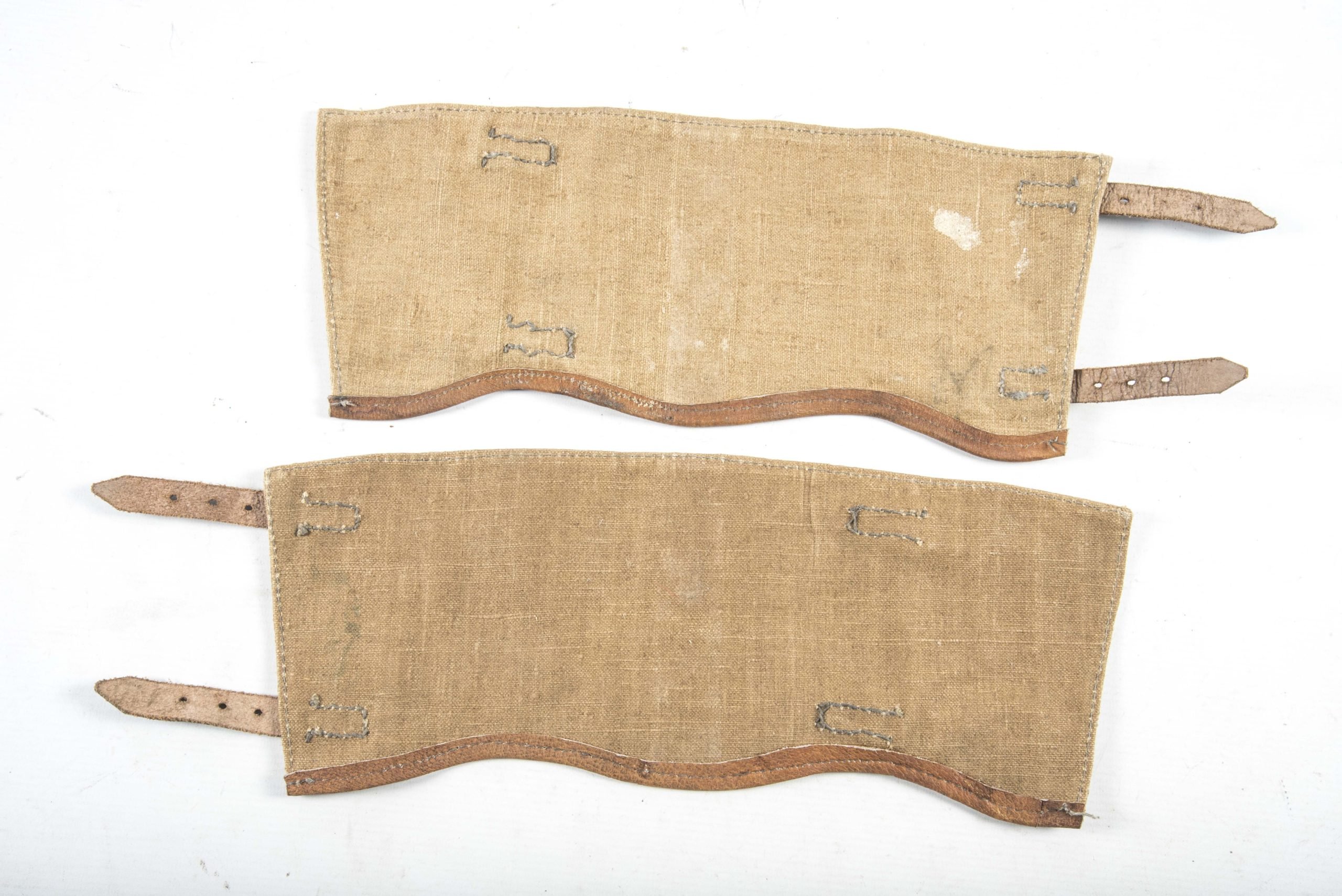 M37 Gamaschen in tan canvas — image 2