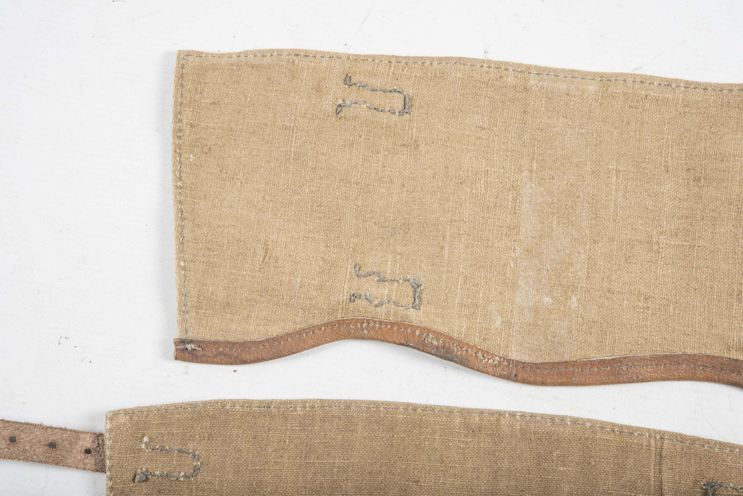 M37 Gamaschen in tan canvas — image 3