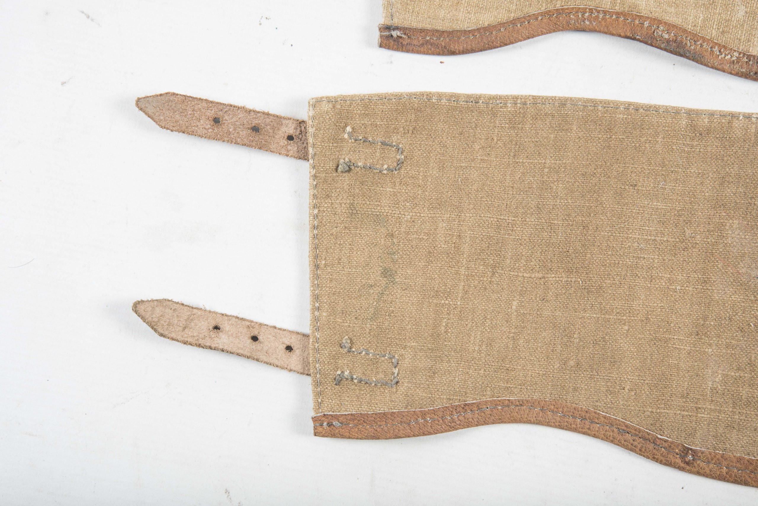 M37 Gamaschen in tan canvas — image 4