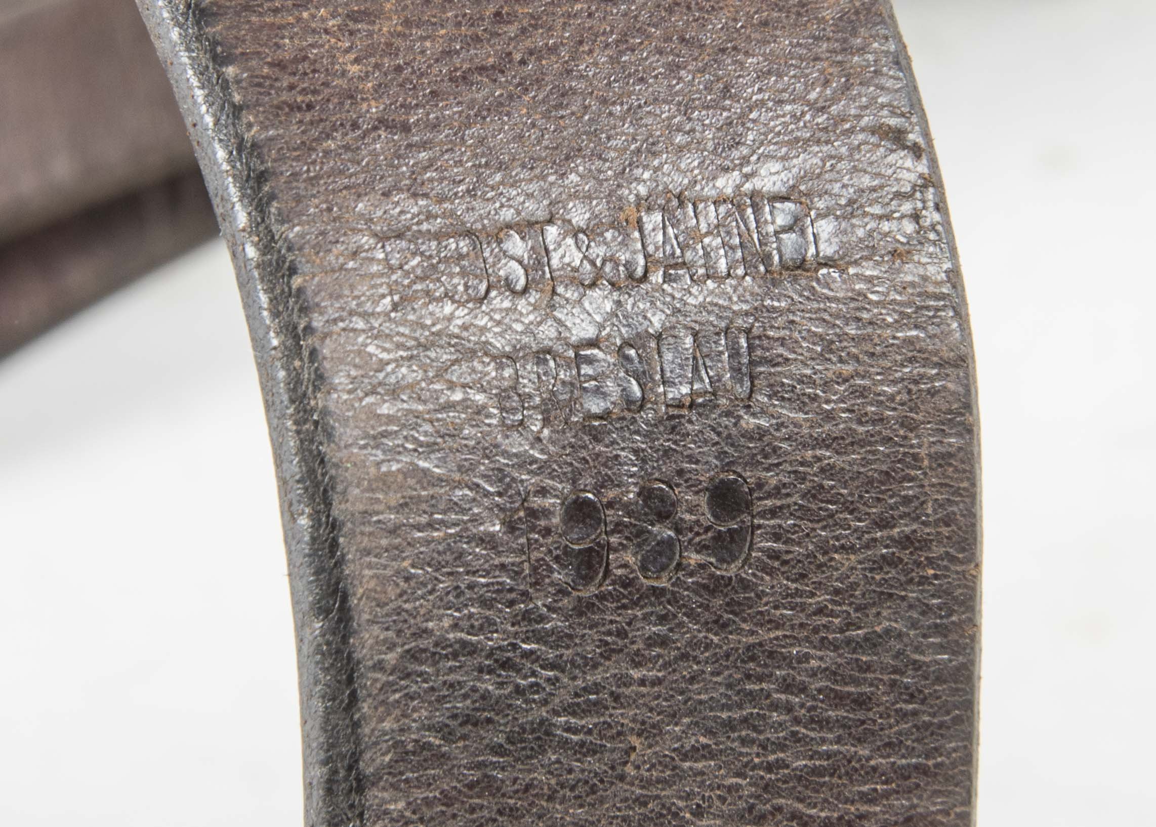 Rare pre war Y-strap marked Frost & Jahnel Breslau 1939 — image 16