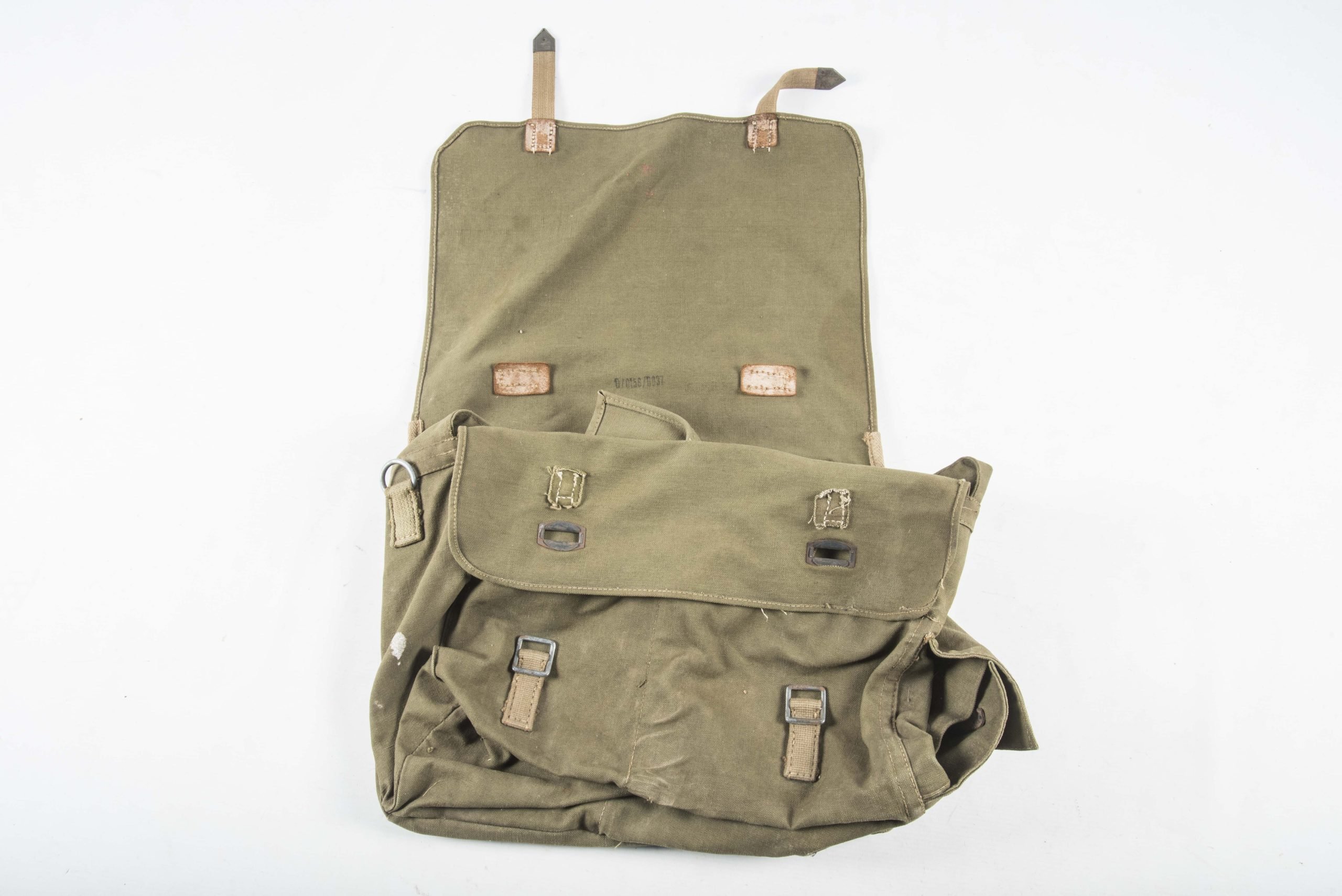 Large Pionier satchel bag marked 0/0156/0037 — image 7