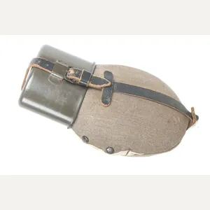 Rare M42 canteen marked RBNr. 0/0571/0118 with gabardine cover and …