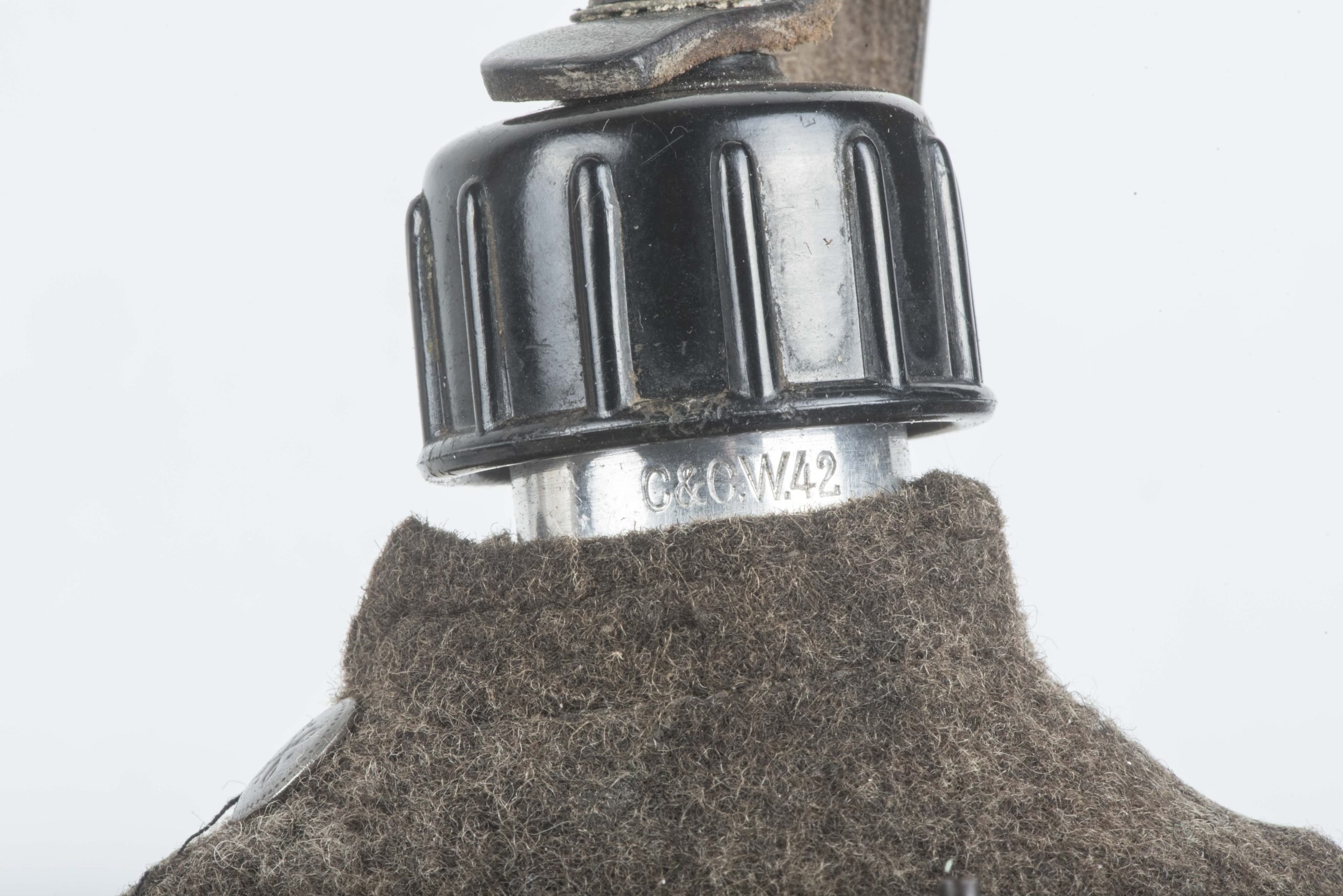 M31 canteen with green cup marked C&CW 42 — image 10