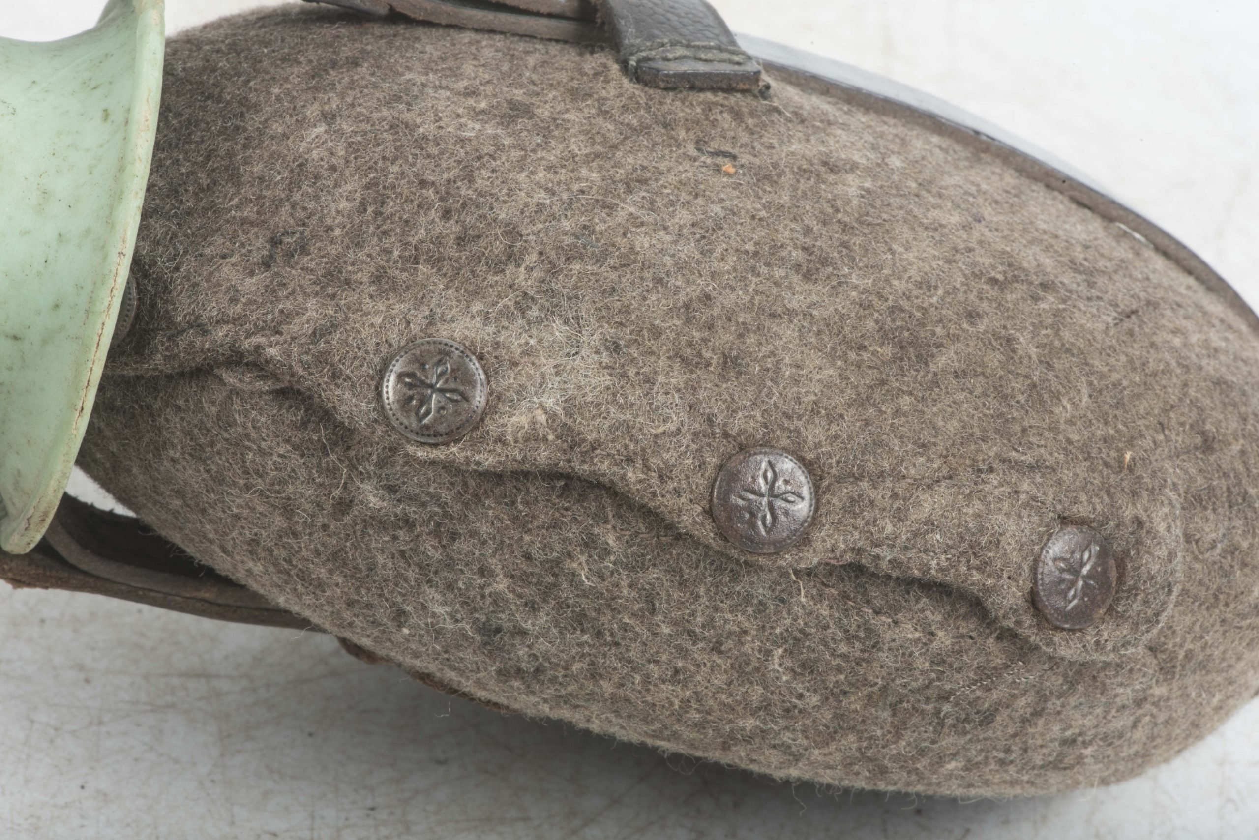 M31 canteen with green cup marked C&CW 42 — image 4