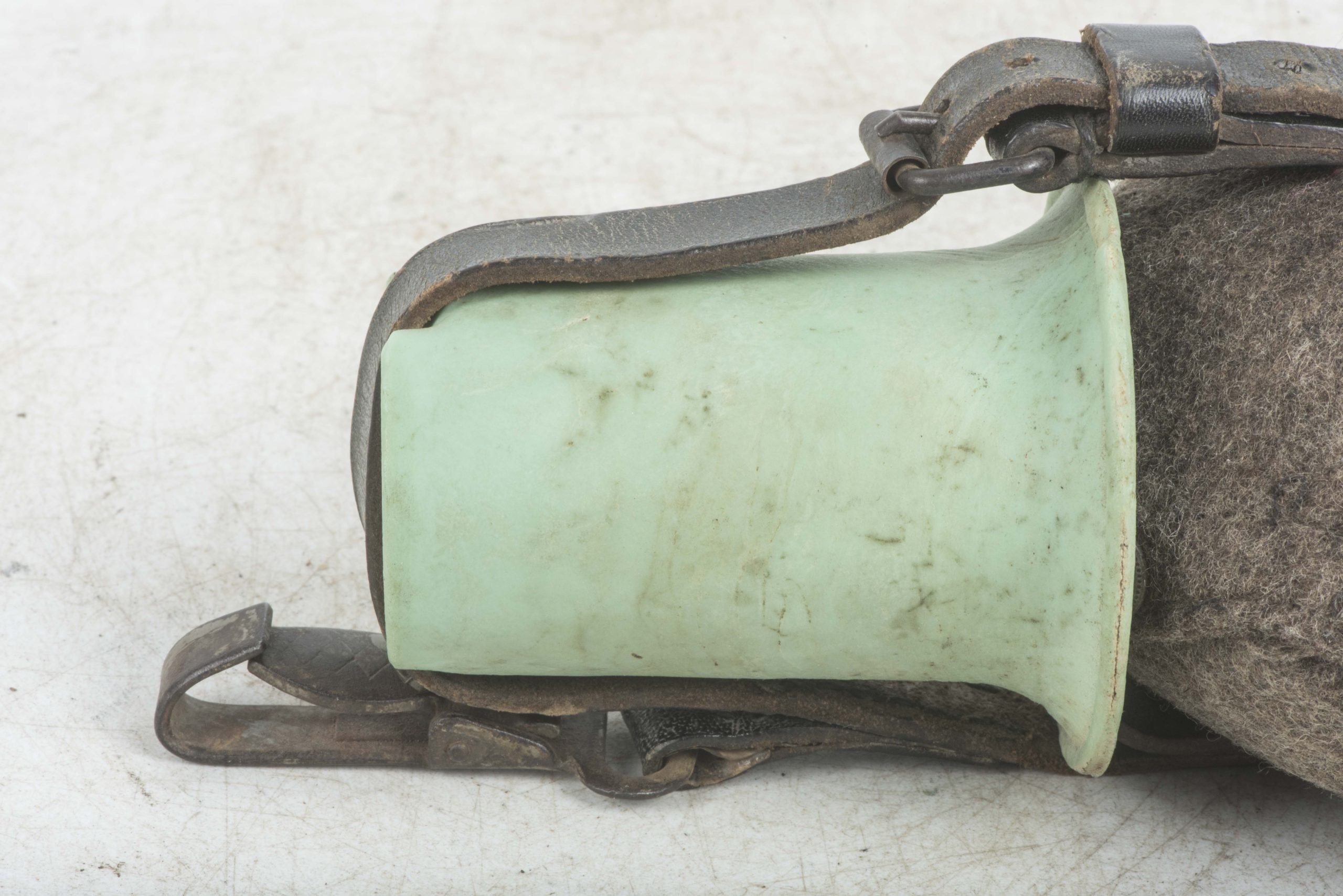 M31 canteen with green cup marked C&CW 42 — image 5