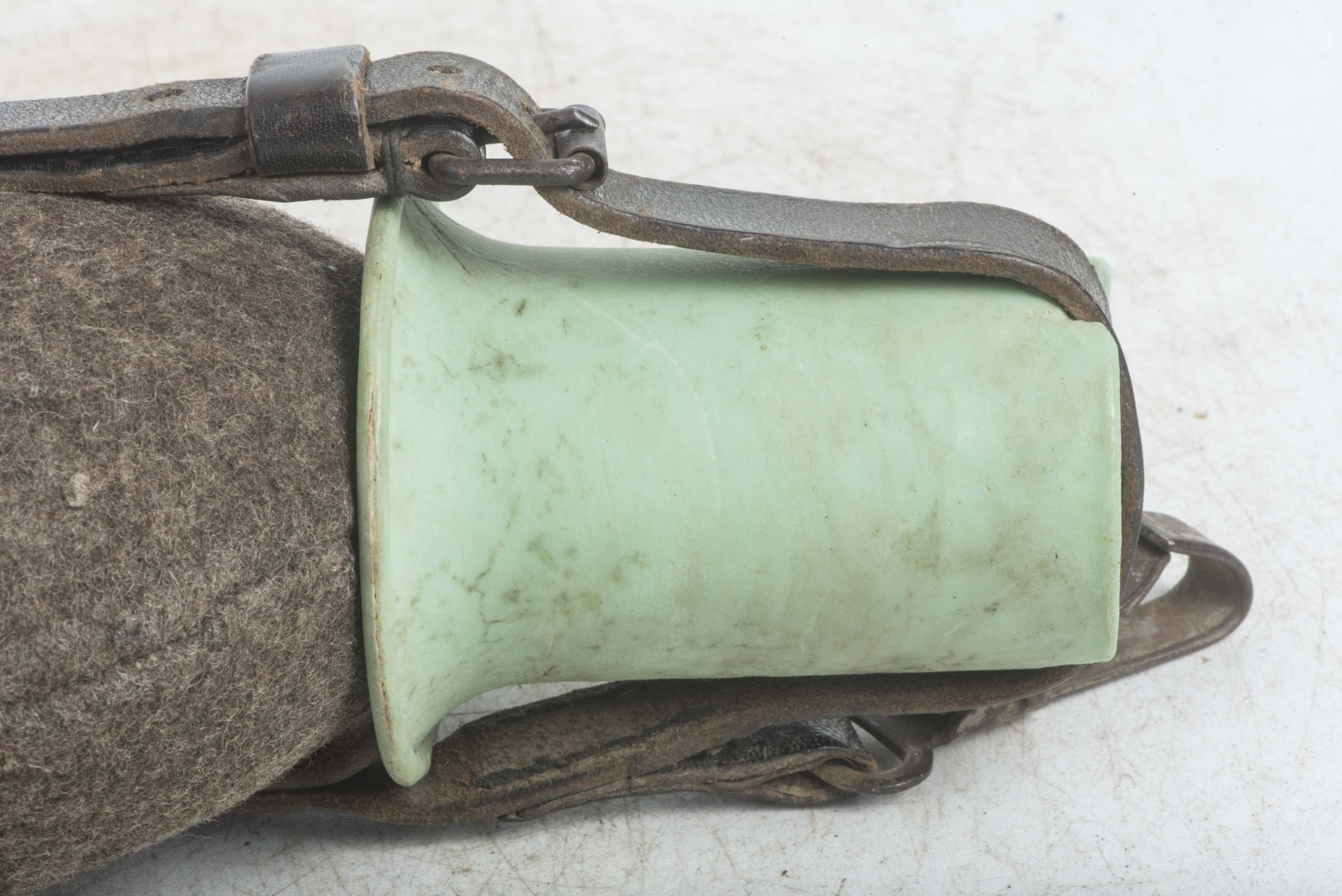 M31 canteen with green cup marked C&CW 42 — image 6