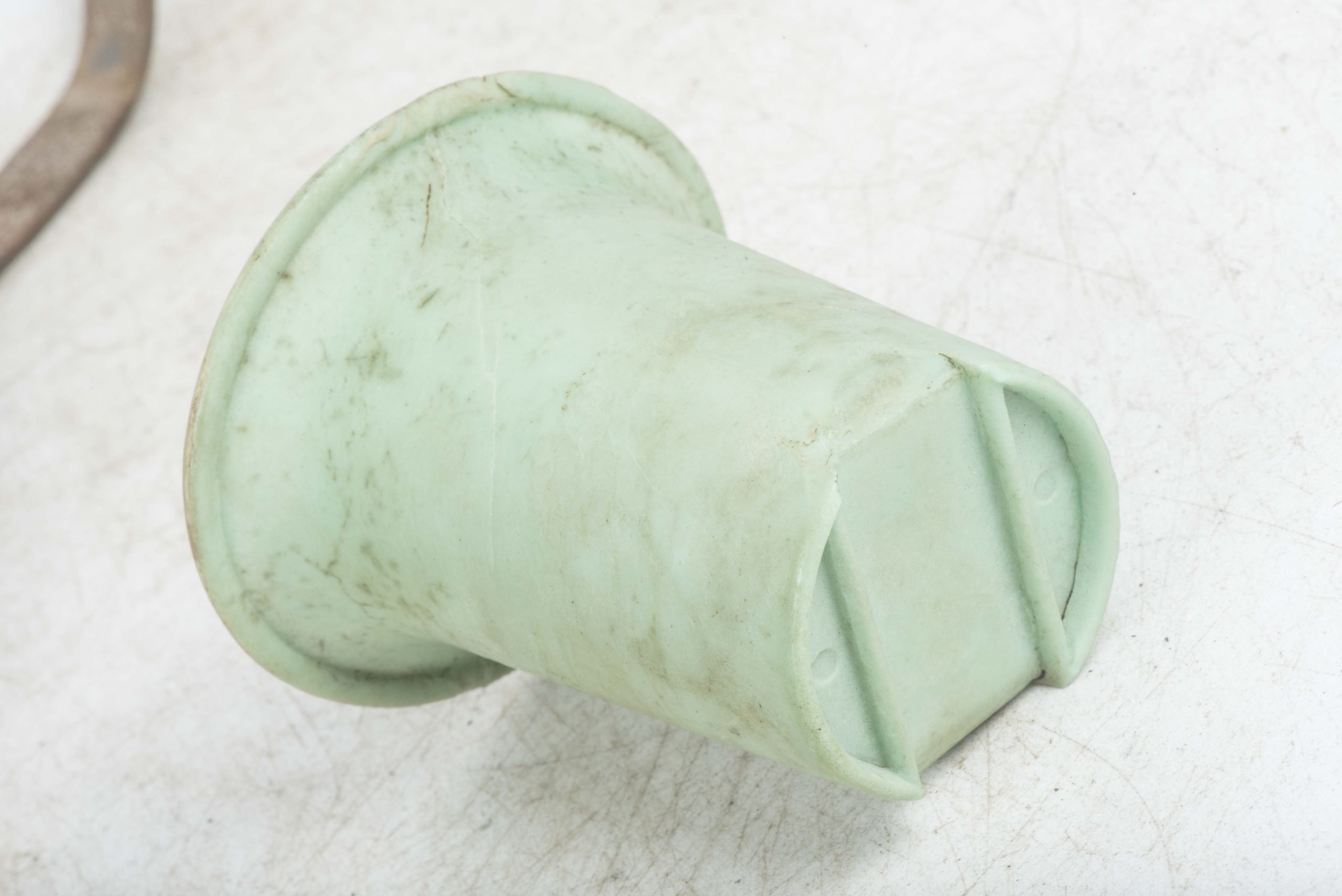 M31 canteen with green cup marked C&CW 42 — image 7