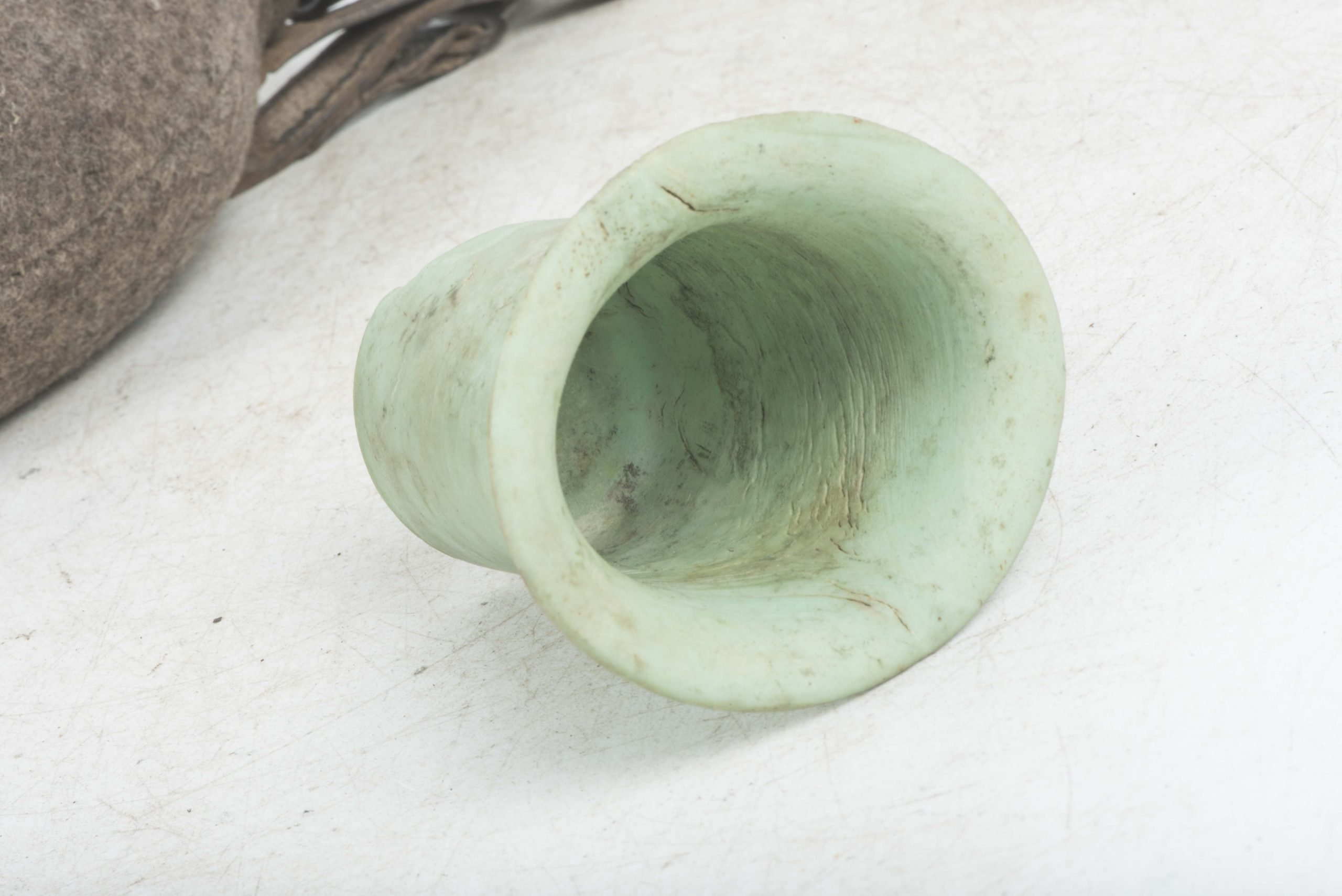 M31 canteen with green cup marked C&CW 42 — image 9