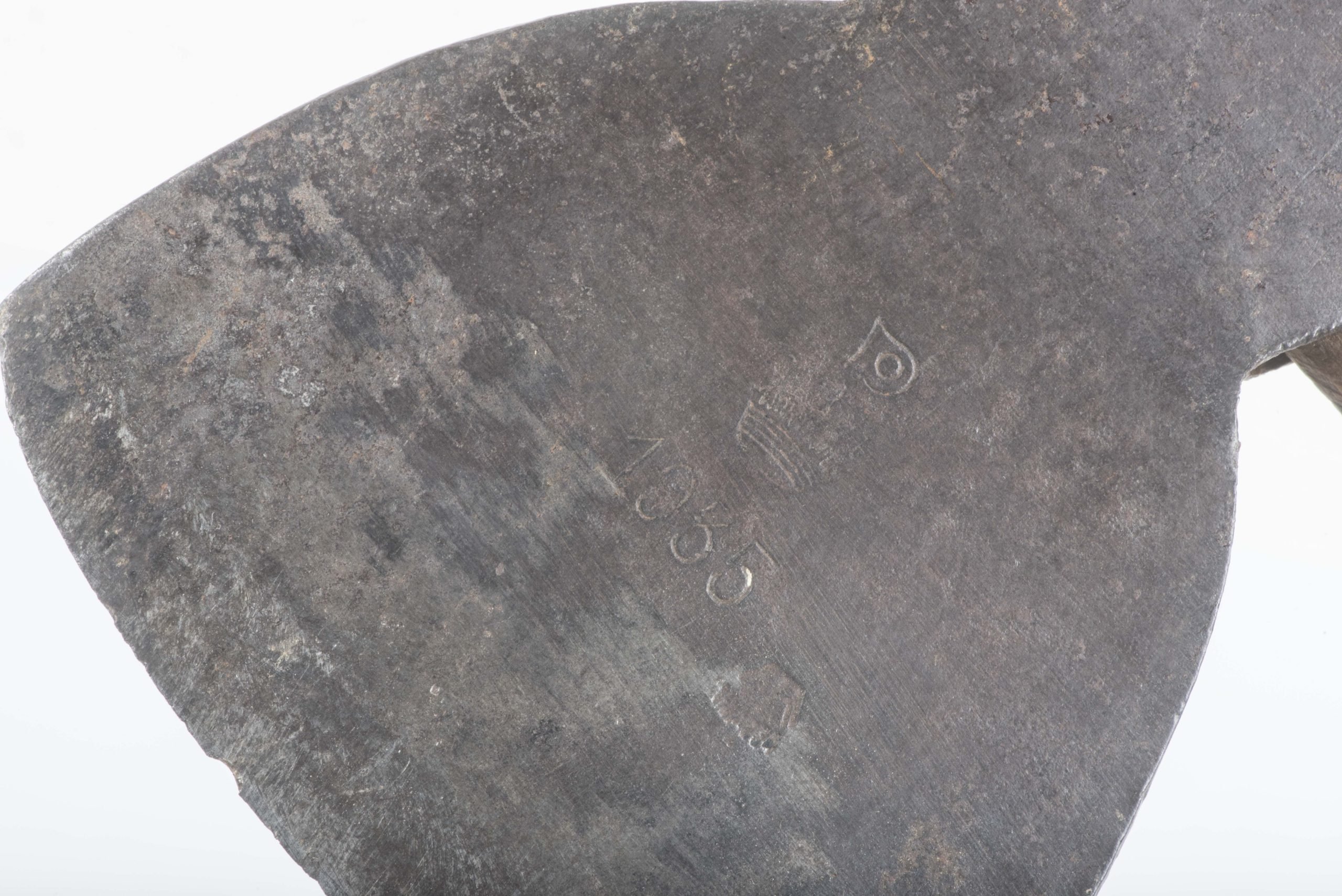 Pioneer axe marked 1935 WaA #3640 — image 7