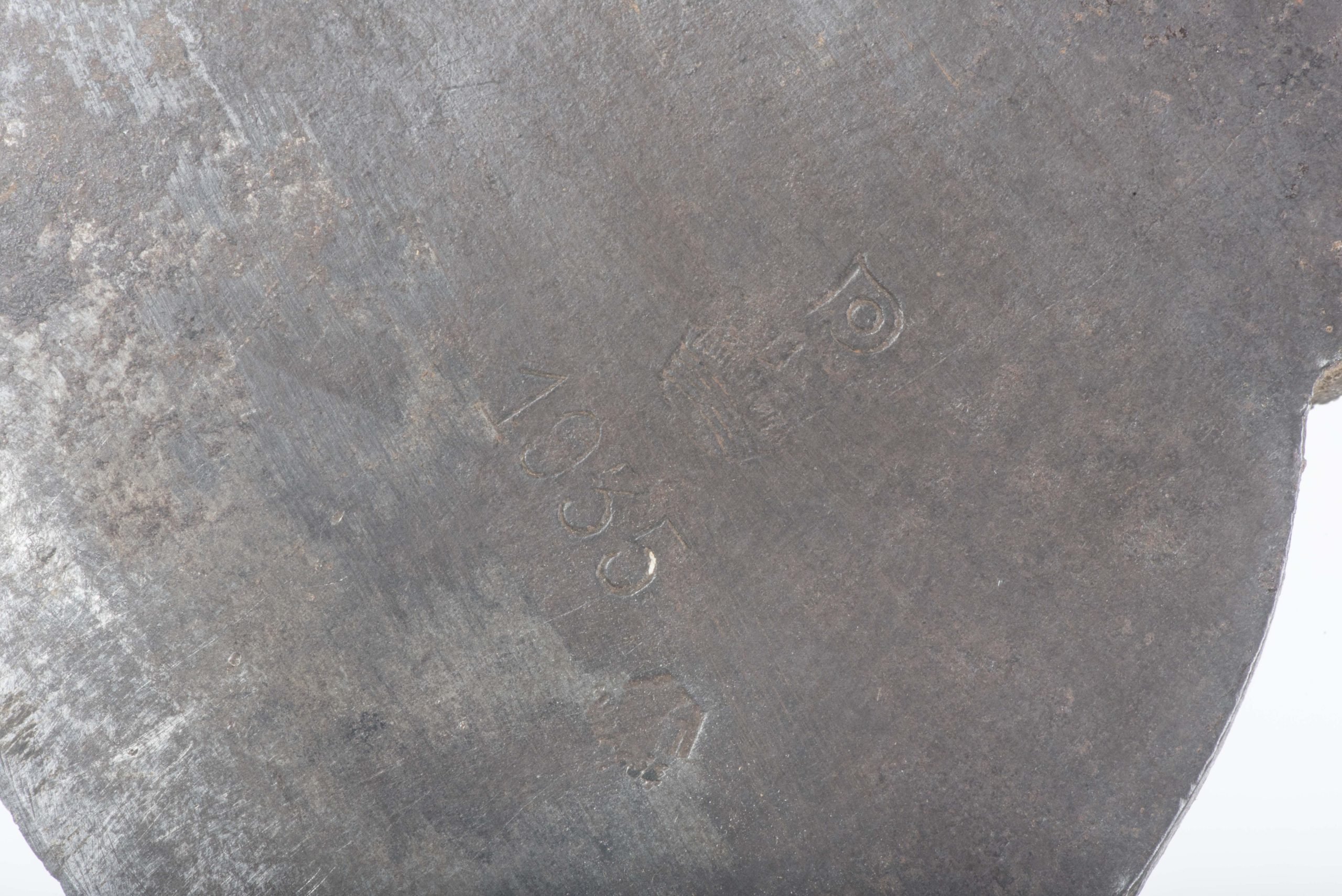 Pioneer axe marked 1935 WaA #3640 — image 8