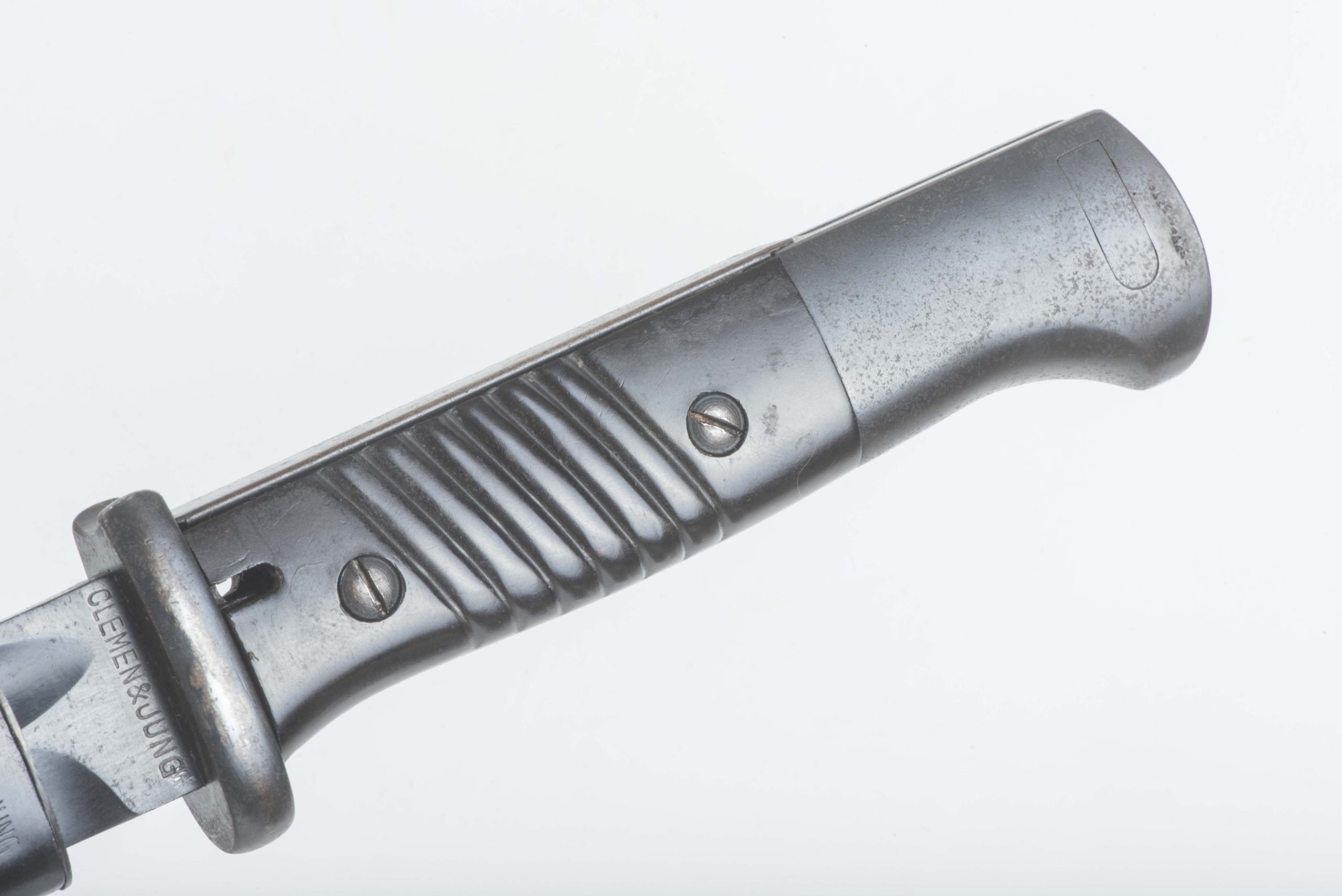 Matching K98 bayonet marked Clemen & Jung 1940 #2651 — image 12