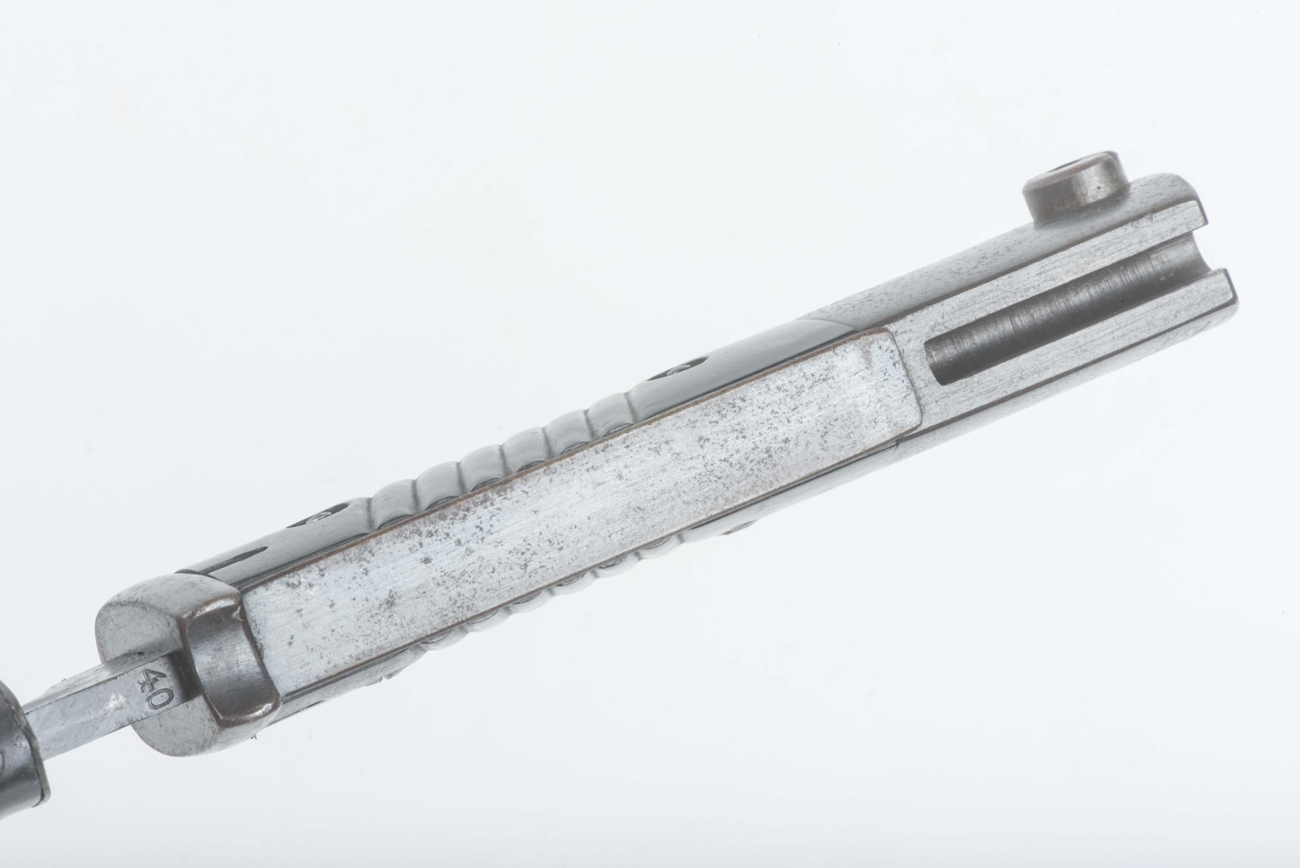 Matching K98 bayonet marked Clemen & Jung 1940 #2651 — image 13