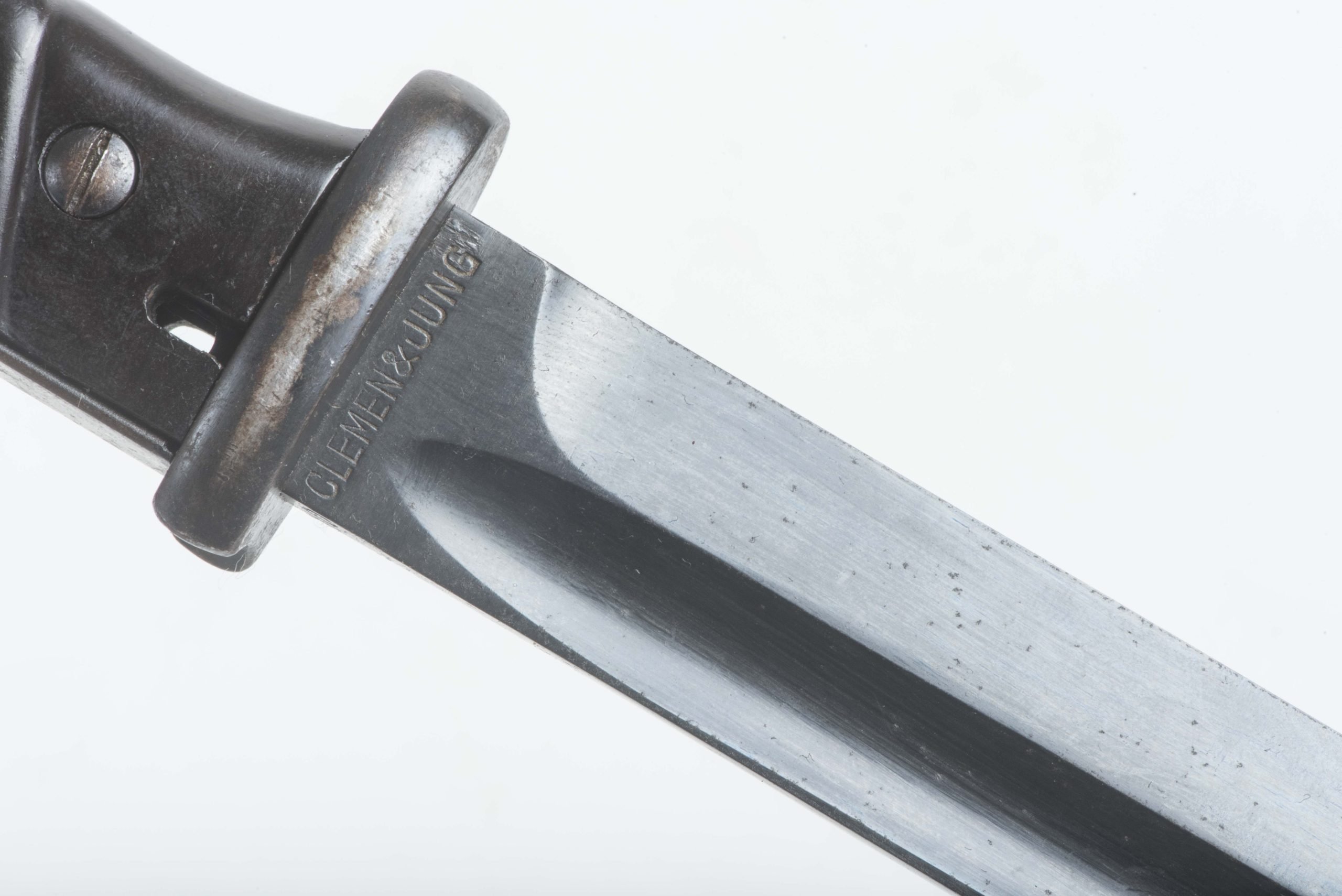 Matching K98 bayonet marked Clemen & Jung 1940 #2651 — image 7