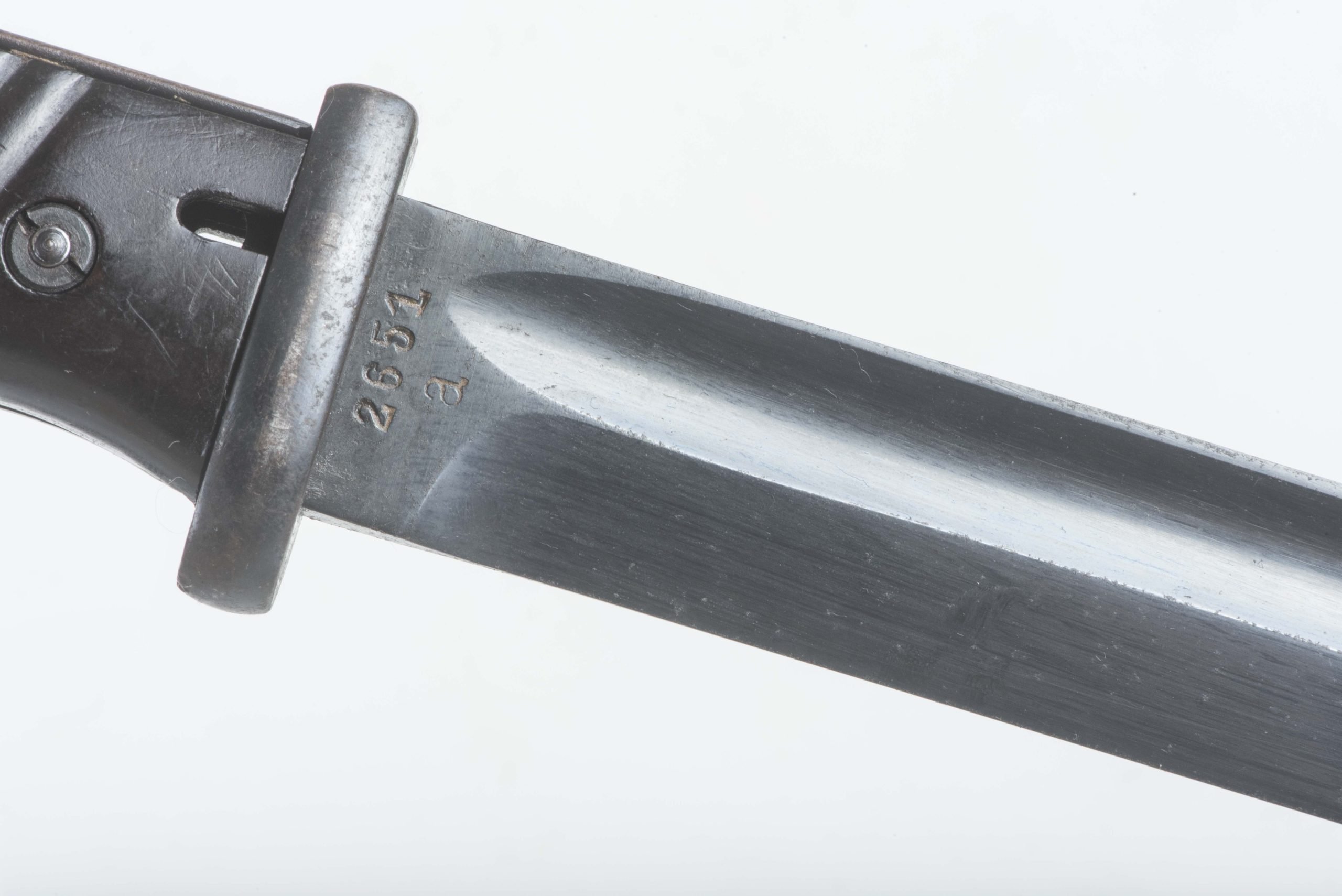 Matching K98 bayonet marked Clemen & Jung 1940 #2651 — image 8