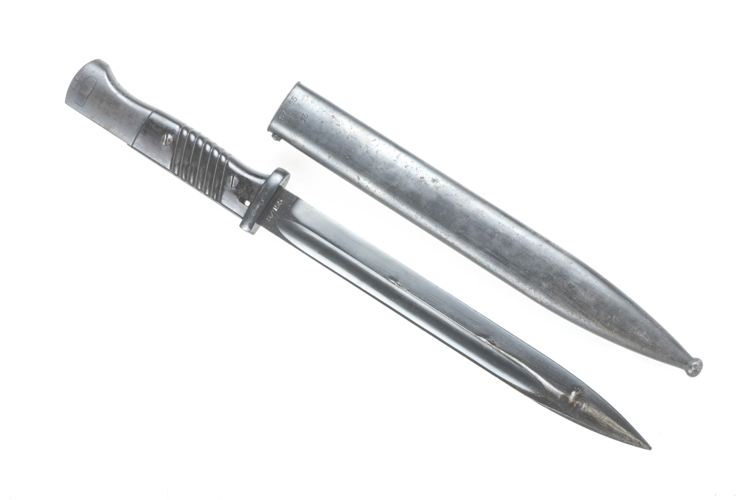 Matching K98 bayonet marked S/155 37 #5607 — image 2