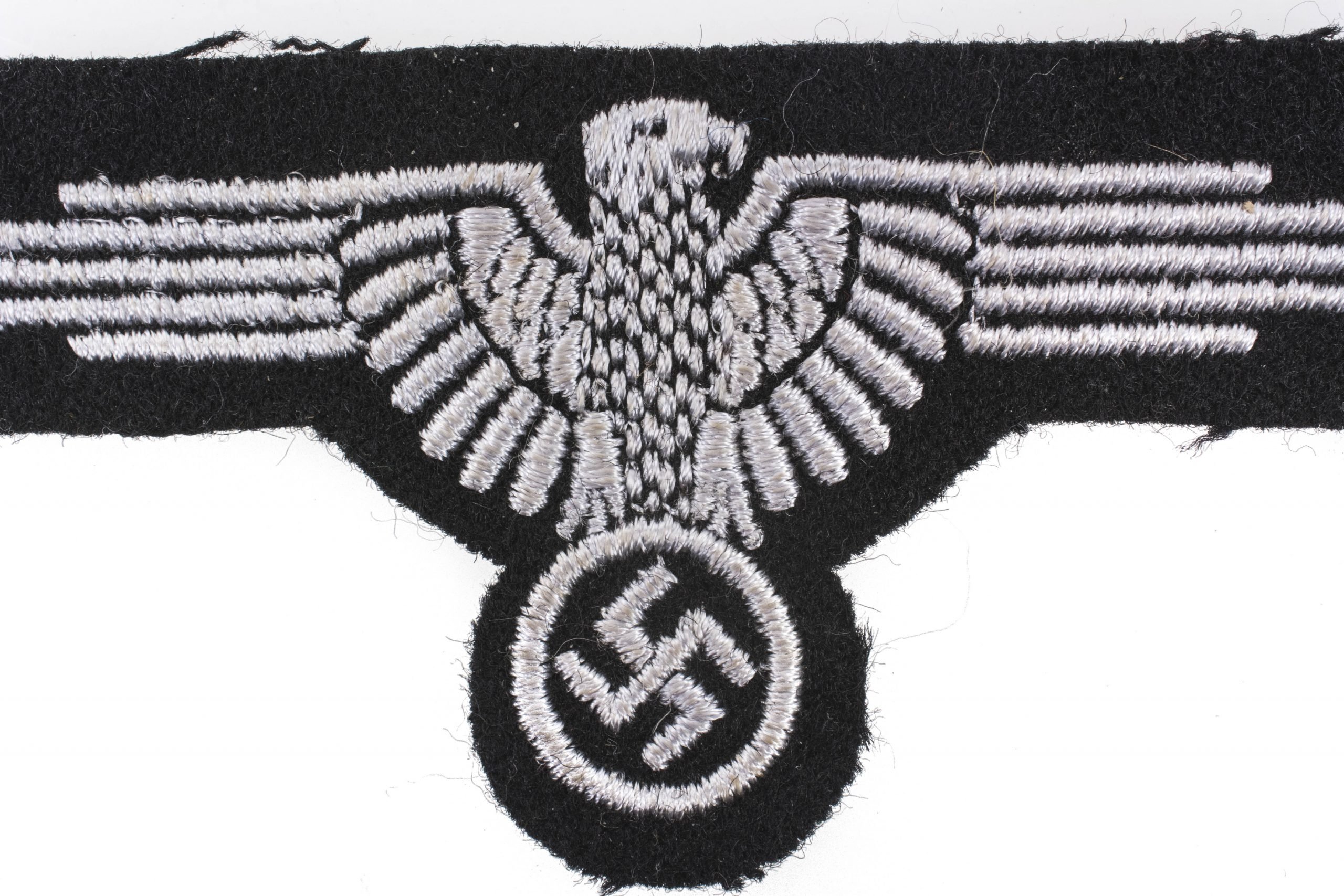Waffen-SS EM / NCO embroidered sleeve eagle — image 2