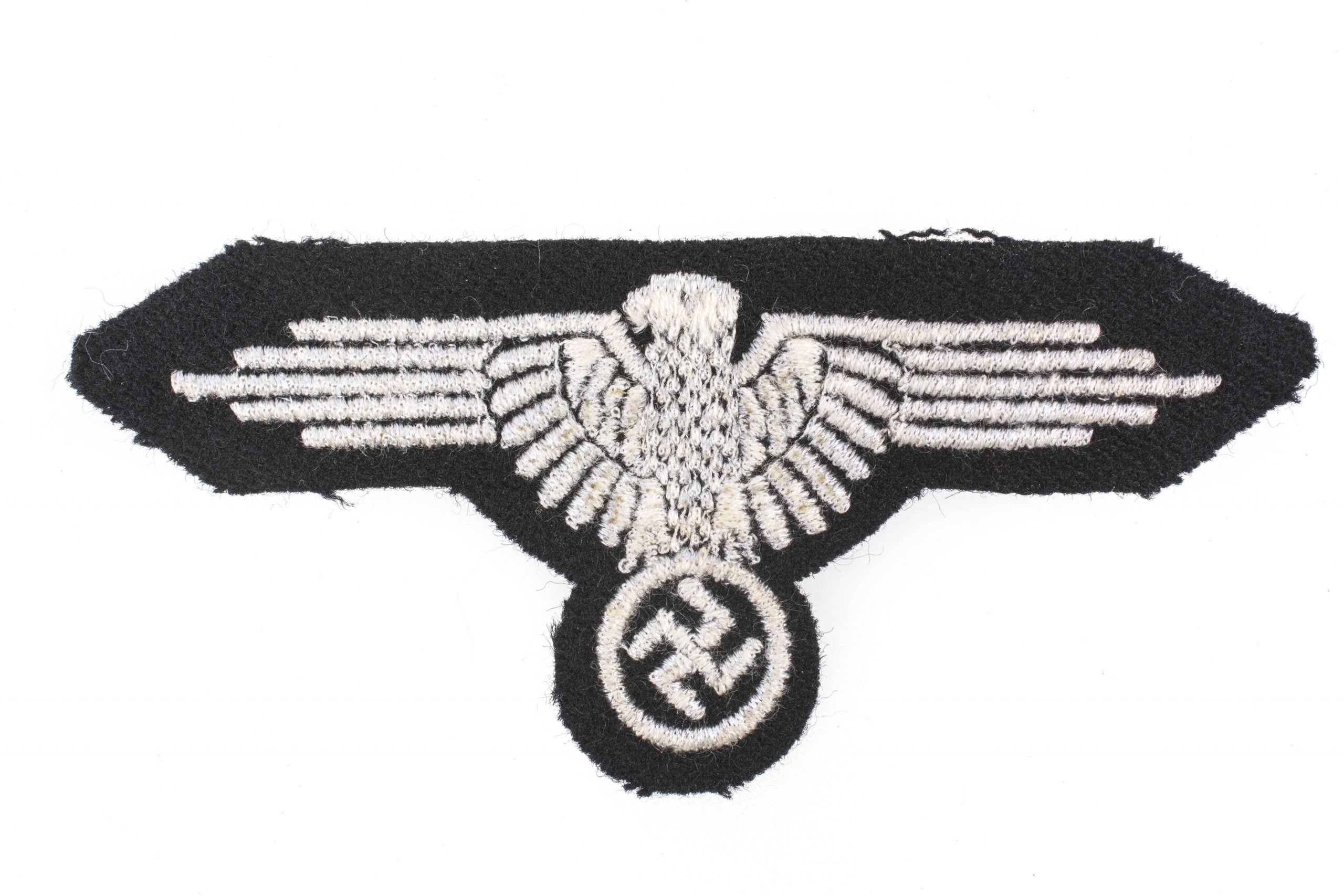 Waffen-SS EM / NCO embroidered sleeve eagle — image 3