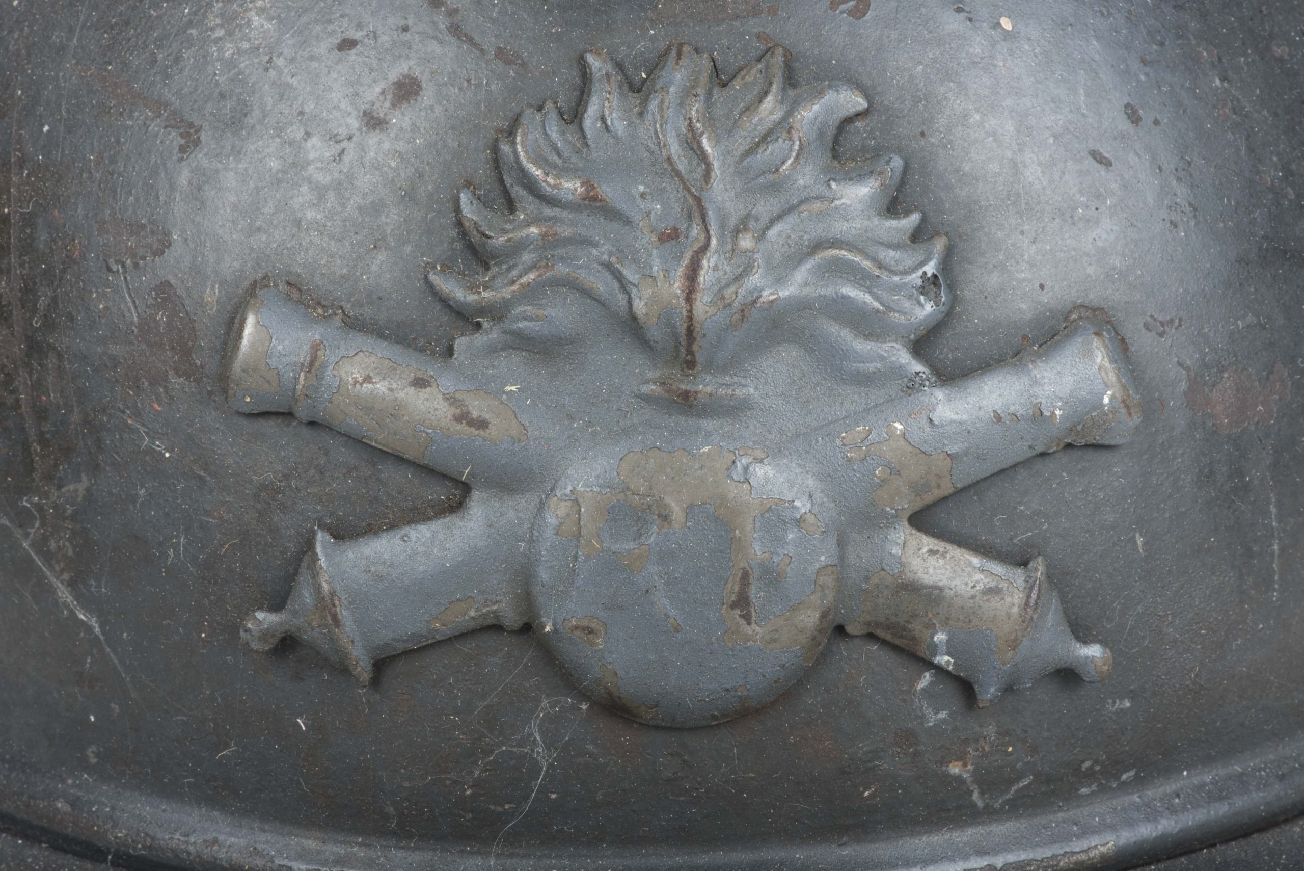 French M1915 Adrian artillery helmet — image 2
