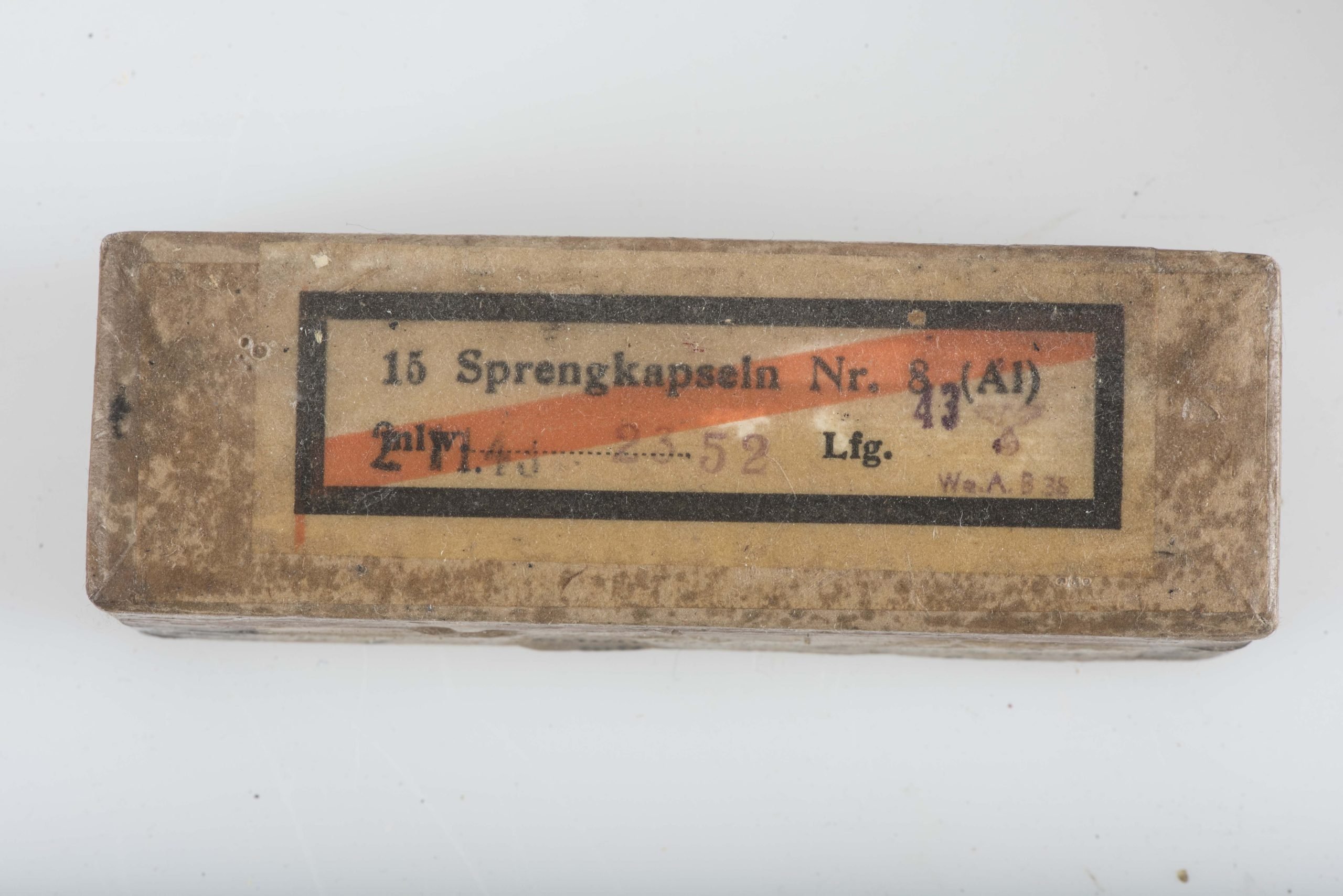 Rare M24 Stielhandgranate Sprengkapseln fuze box — image 2