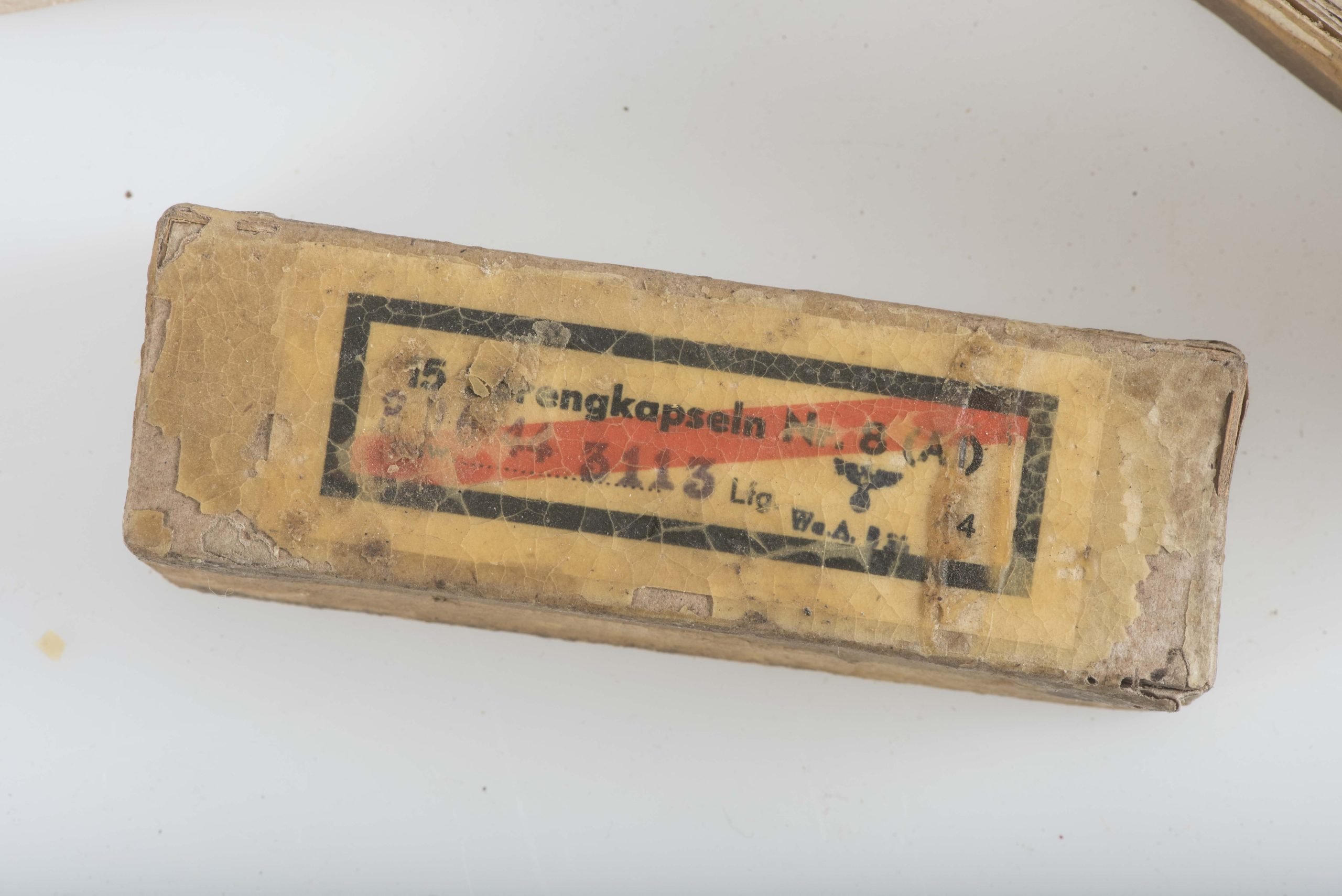 Rare M24 Stielhandgranate Sprengkapseln fuze box — image 2