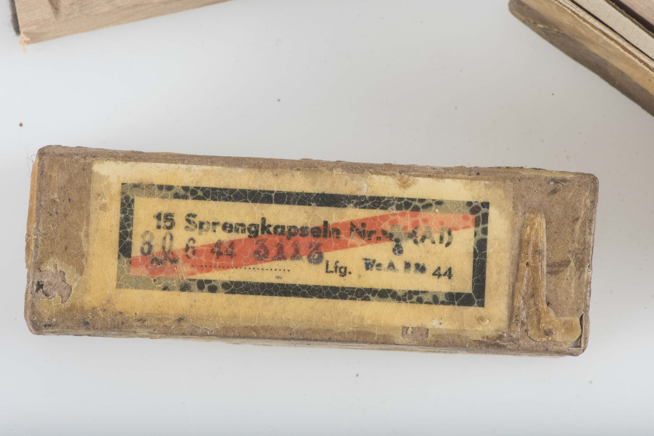 Rare M24 Stielhandgranate Sprengkapseln fuze box — image 2