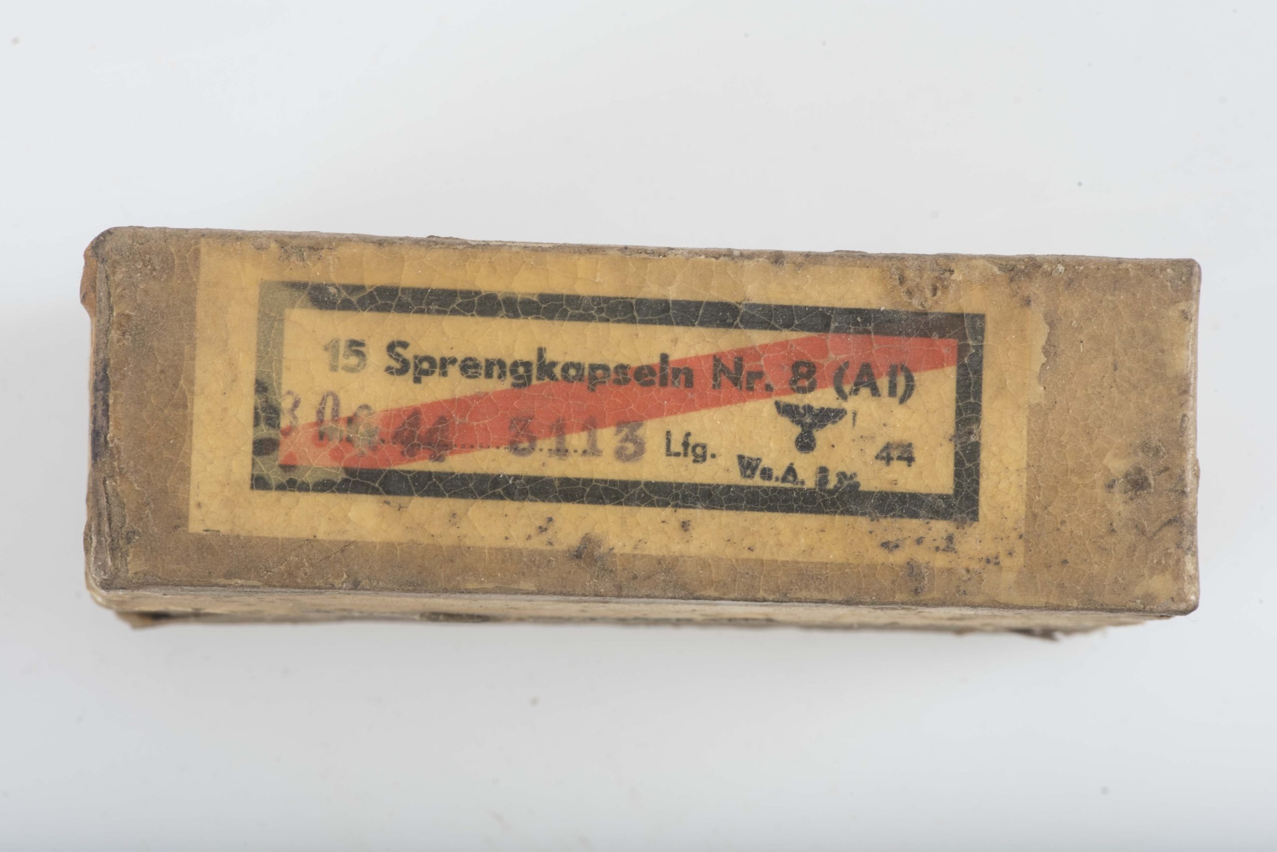 Rare M24 Stielhandgranate Sprengkapseln fuze box — image 4