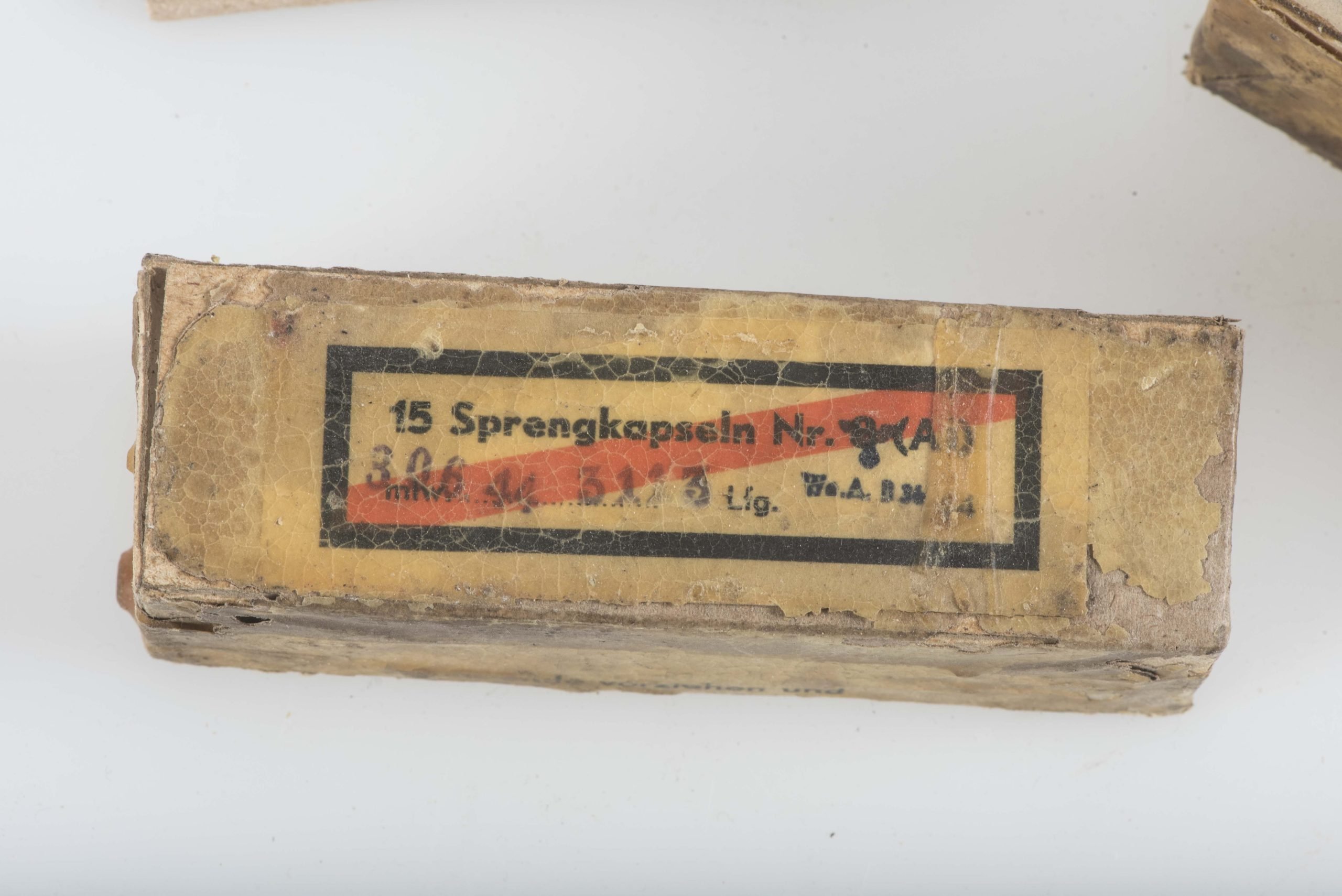 Rare M24 Stielhandgranate Sprengkapseln fuze box — image 2