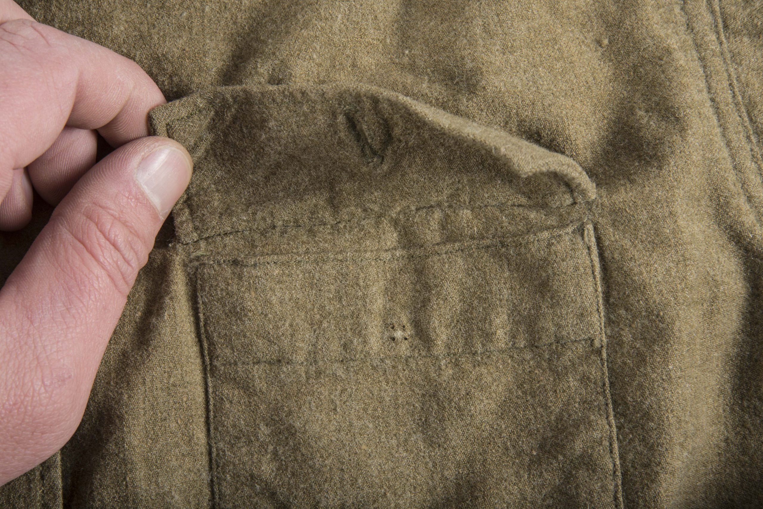 US Women's Army Corps or WAC wool shirt size 36 — image 3