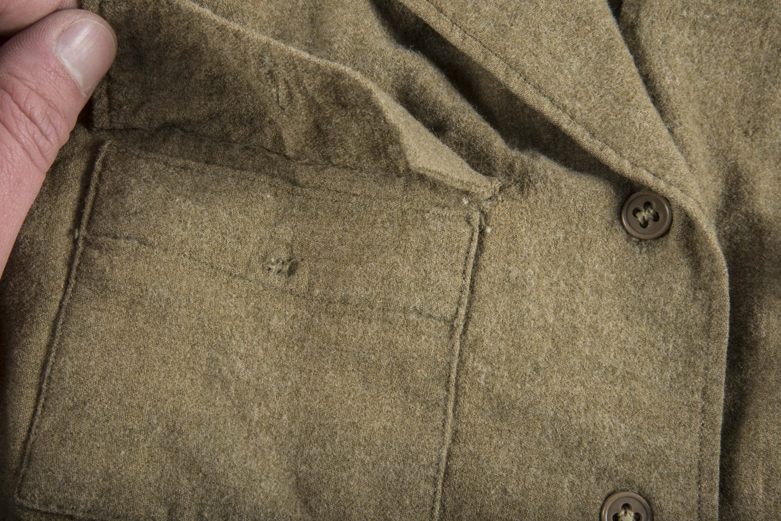 US Women's Army Corps or WAC wool shirt size 36 — image 4