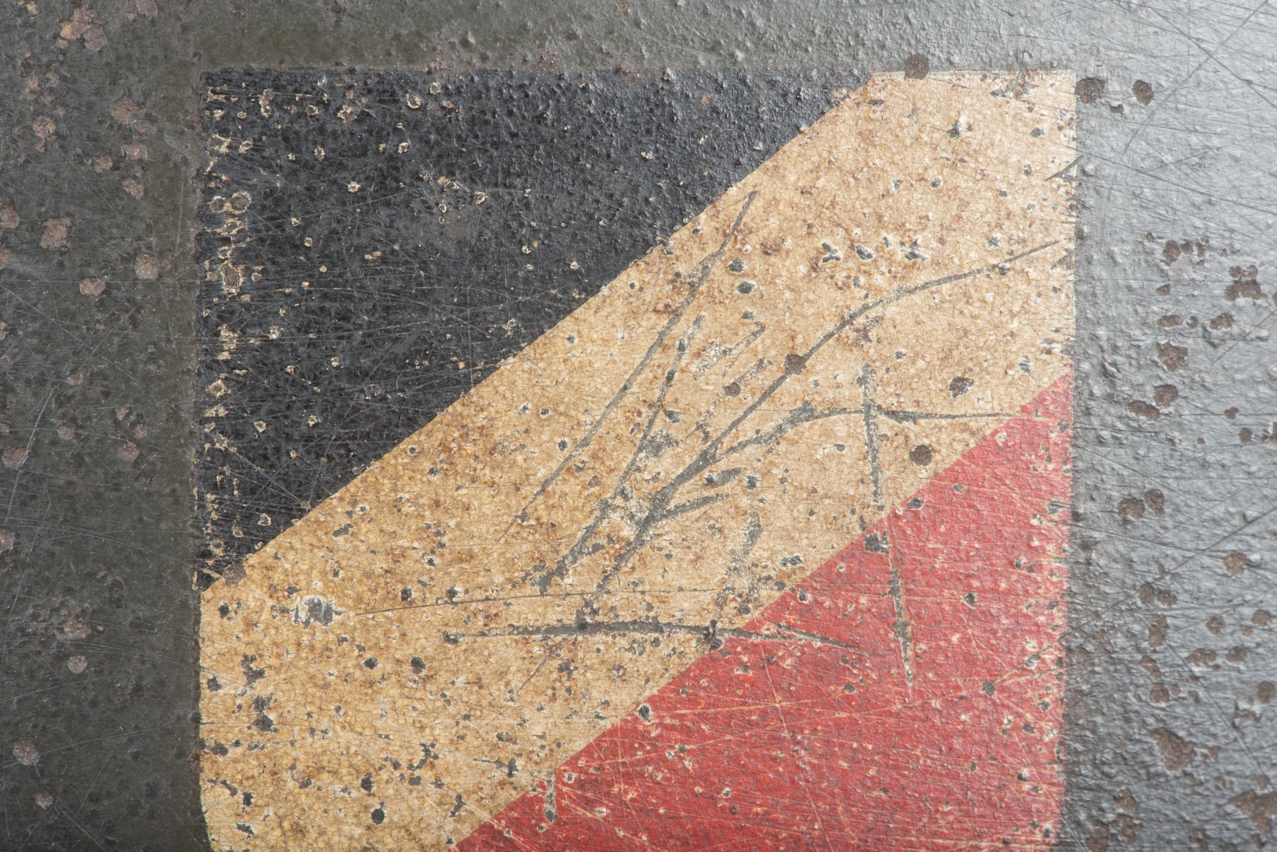 Q66 M35 double decal Heer helmet from Castricum — image 10