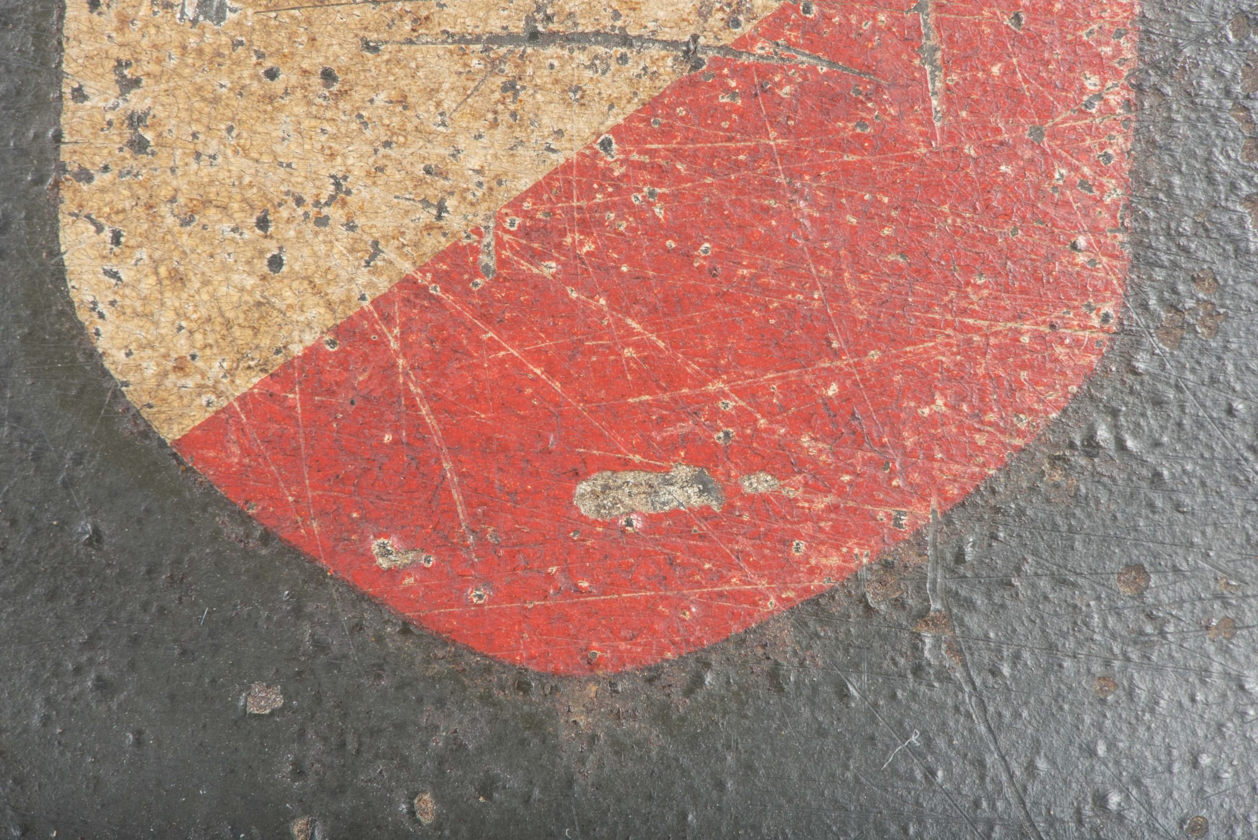 Q66 M35 double decal Heer helmet from Castricum — image 12