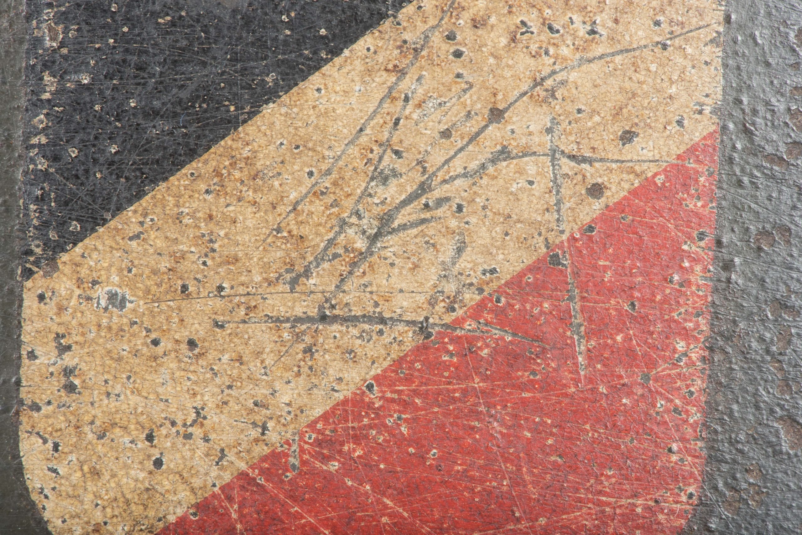 Q66 M35 double decal Heer helmet from Castricum — image 13