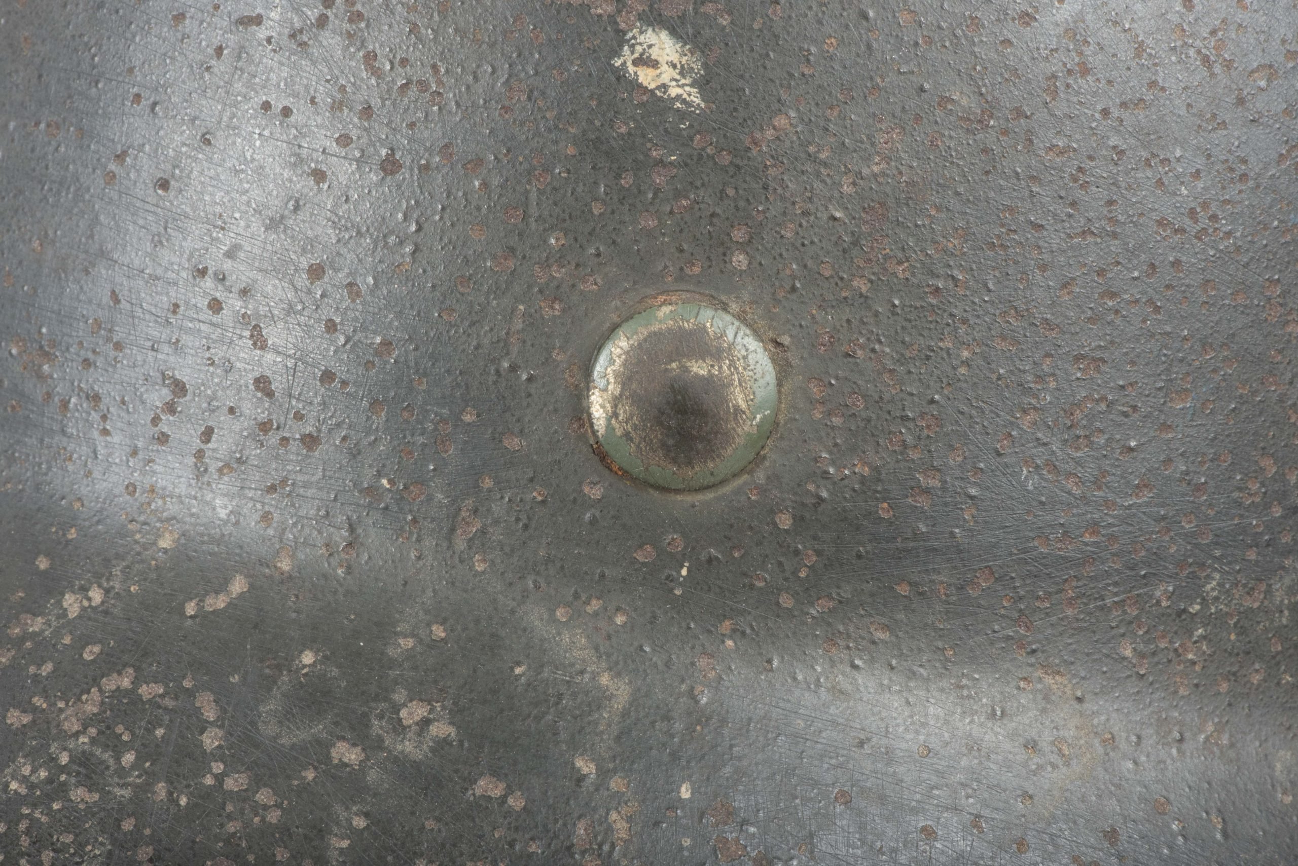 Q66 M35 double decal Heer helmet from Castricum — image 27