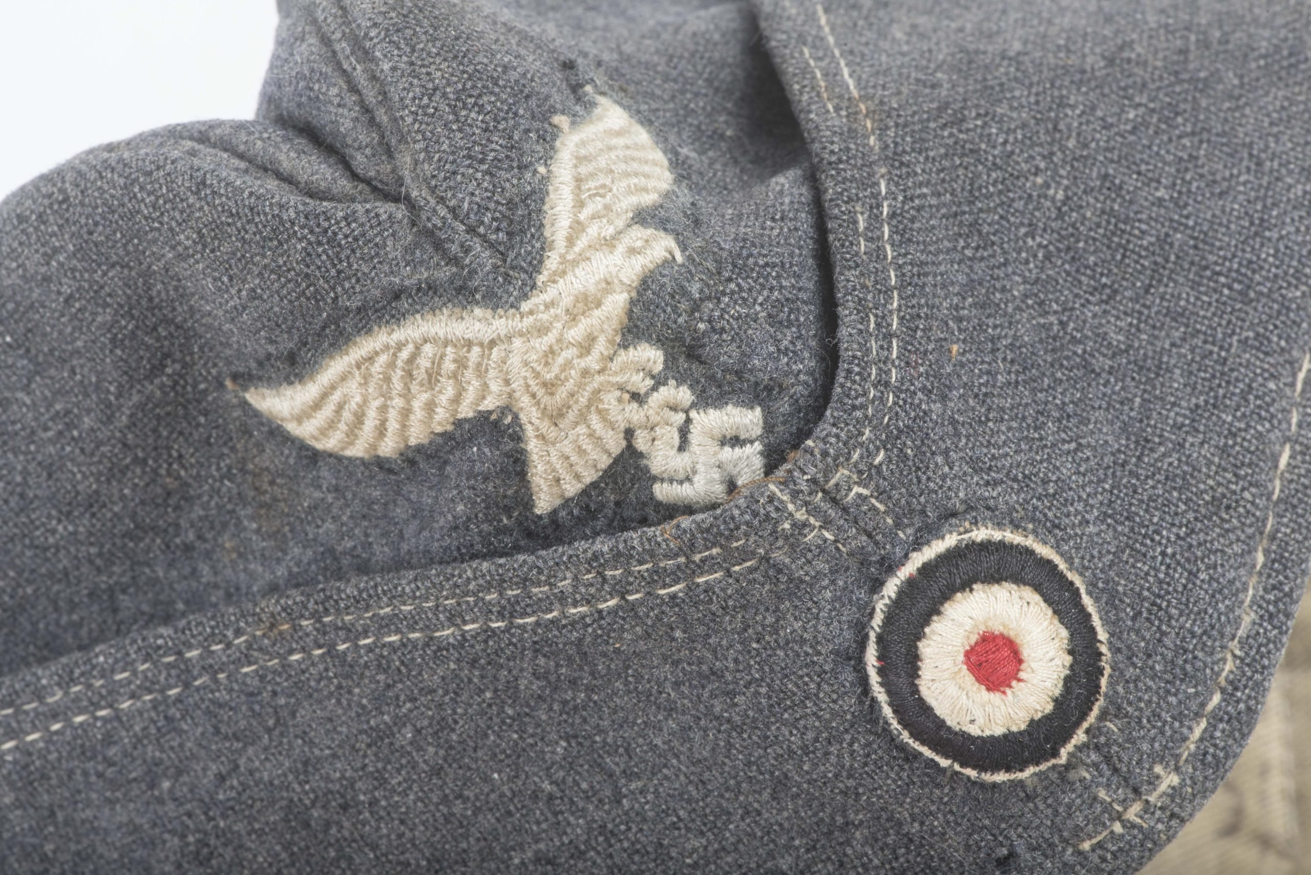 Pre war Luftwaffe side cap marked Jgd. Gr. I/3 (1938) — image 3