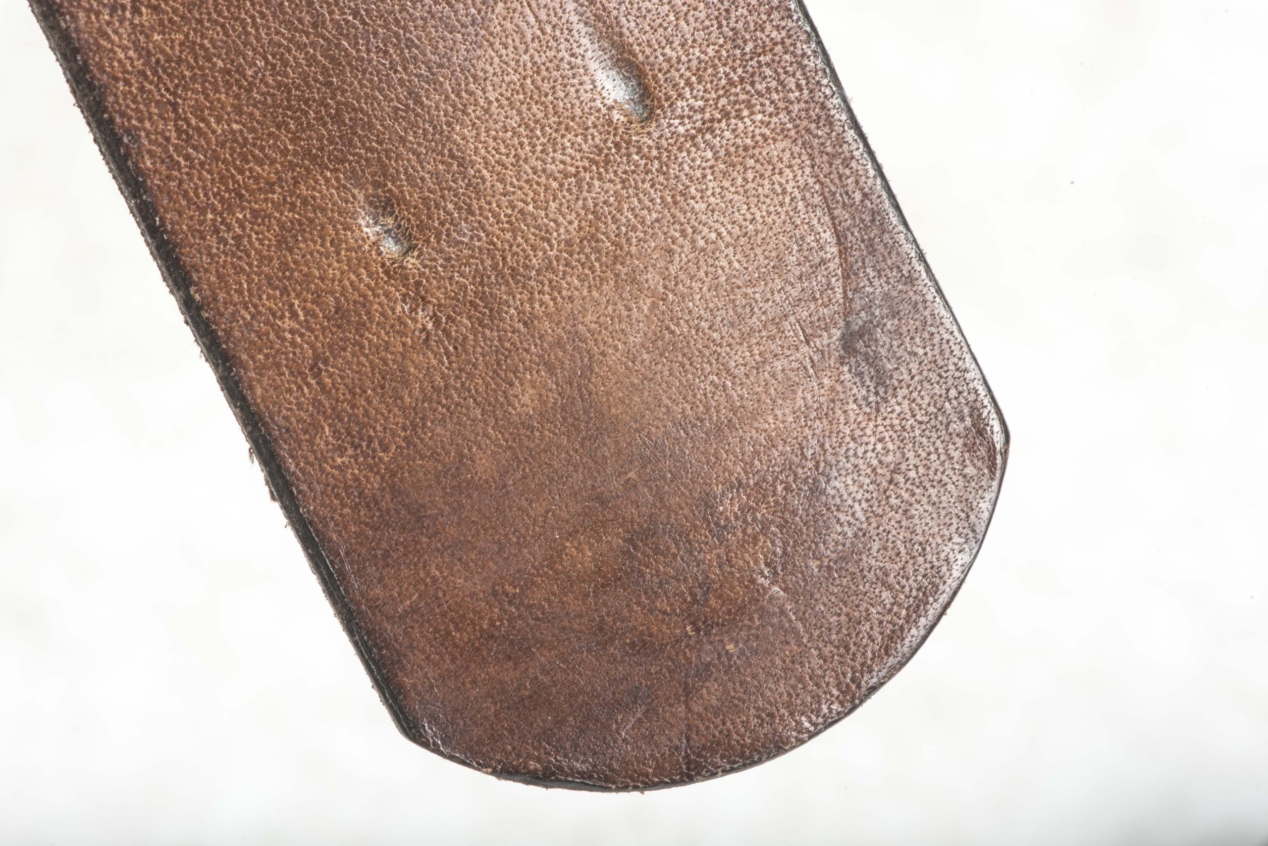 Chocolate brown Luftwaffe issue equipment belt size 95 marked Wiko, Bielefeld 1938, S.Fl. Hst. Kamp. 1938, LBAB 37., S.Fl.Hst.Kamp 1938 — image 6