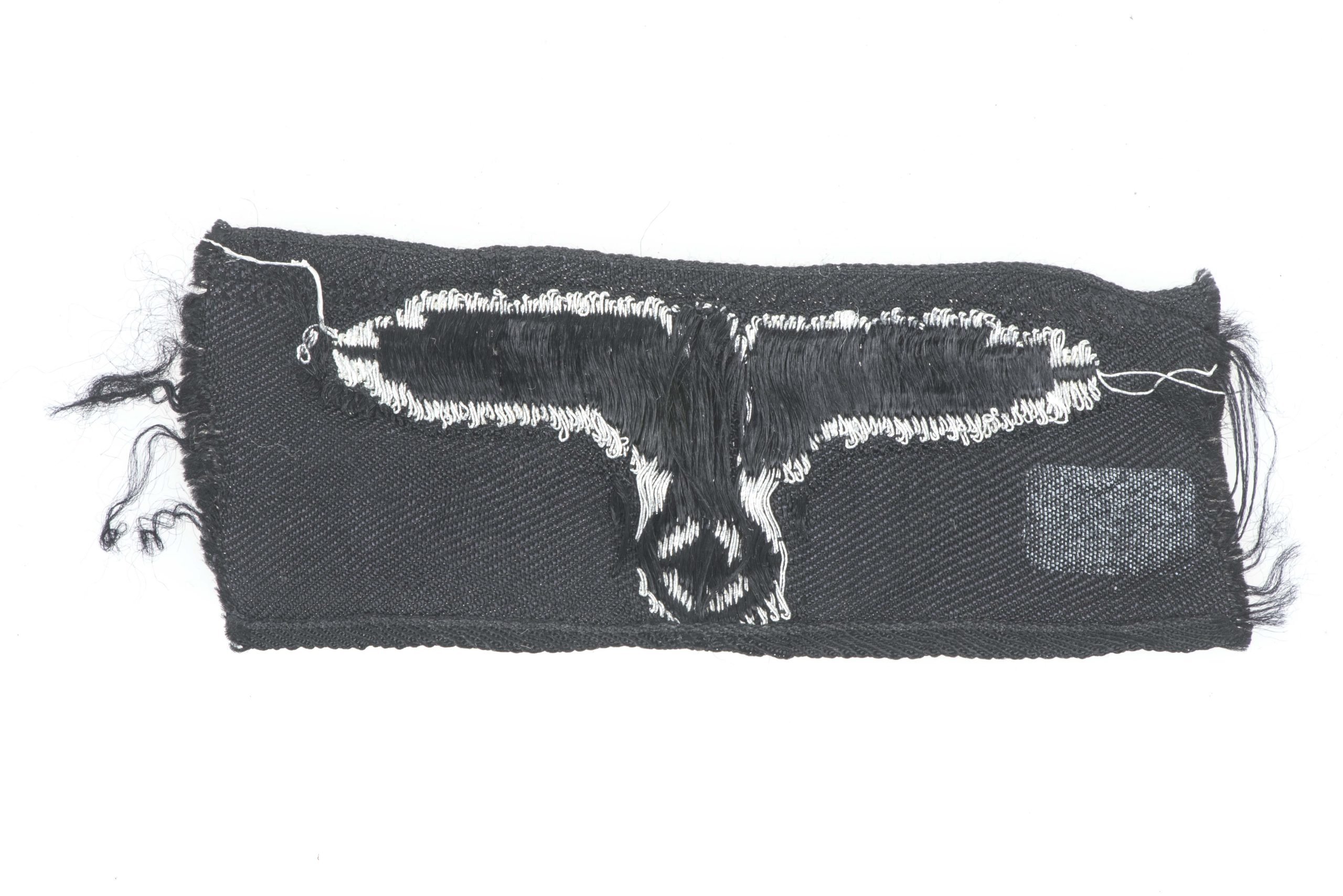 Waffen-SS officer flatwire BeVo cap eagle — image 5
