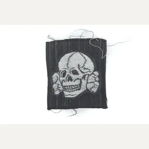 Waffen-SS officer flatwire BeVo cap skull