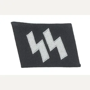 Waffen-SS EM/NCO BeVo runic collar tab