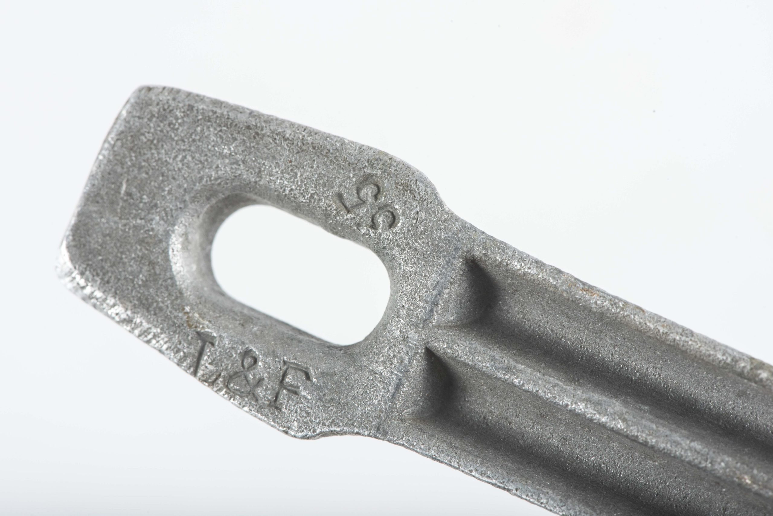 Single Zeltbahn peg marked L&F 35 — image 3