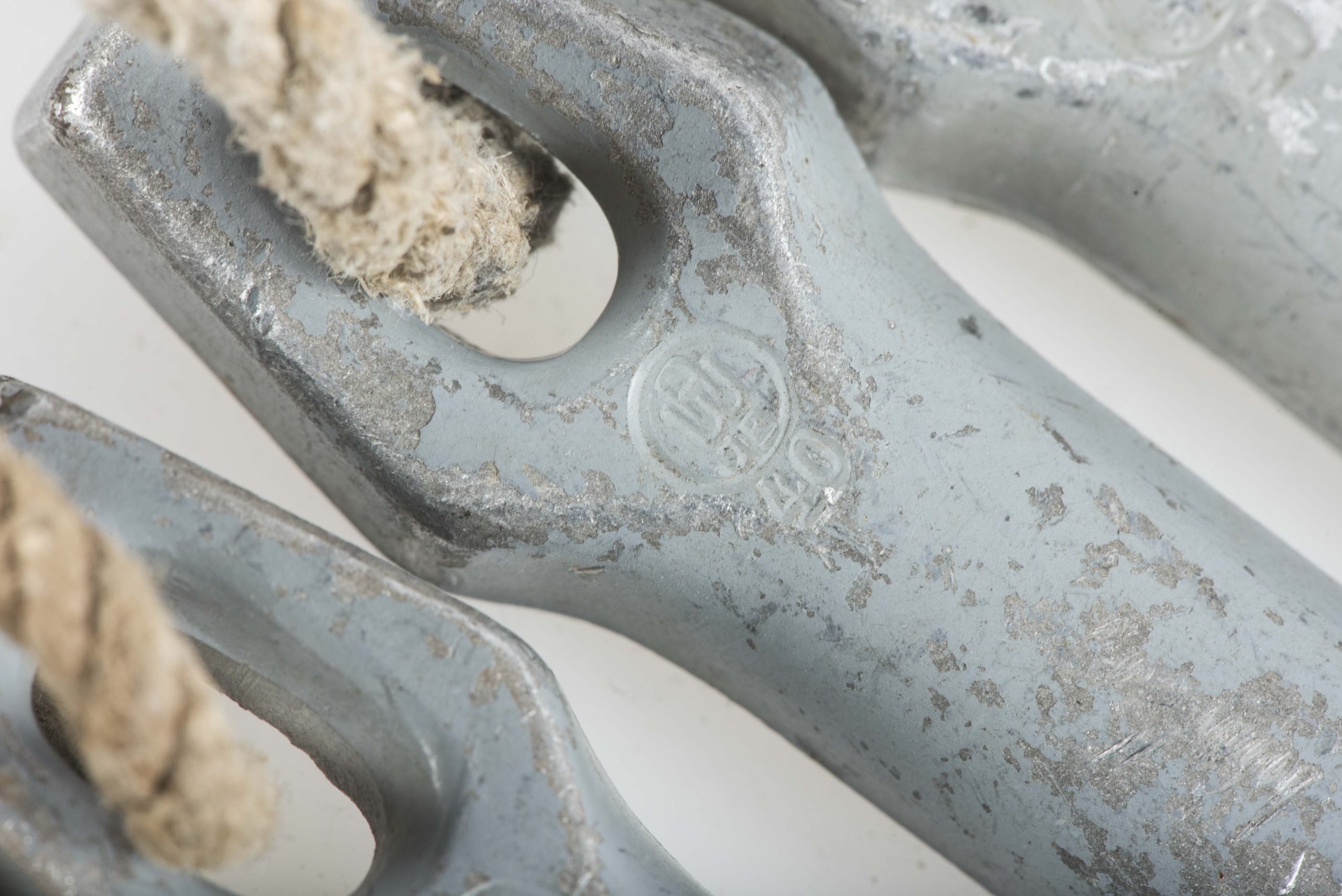 Four matching Zeltbahn pegs marked AW JE 40 — image 3