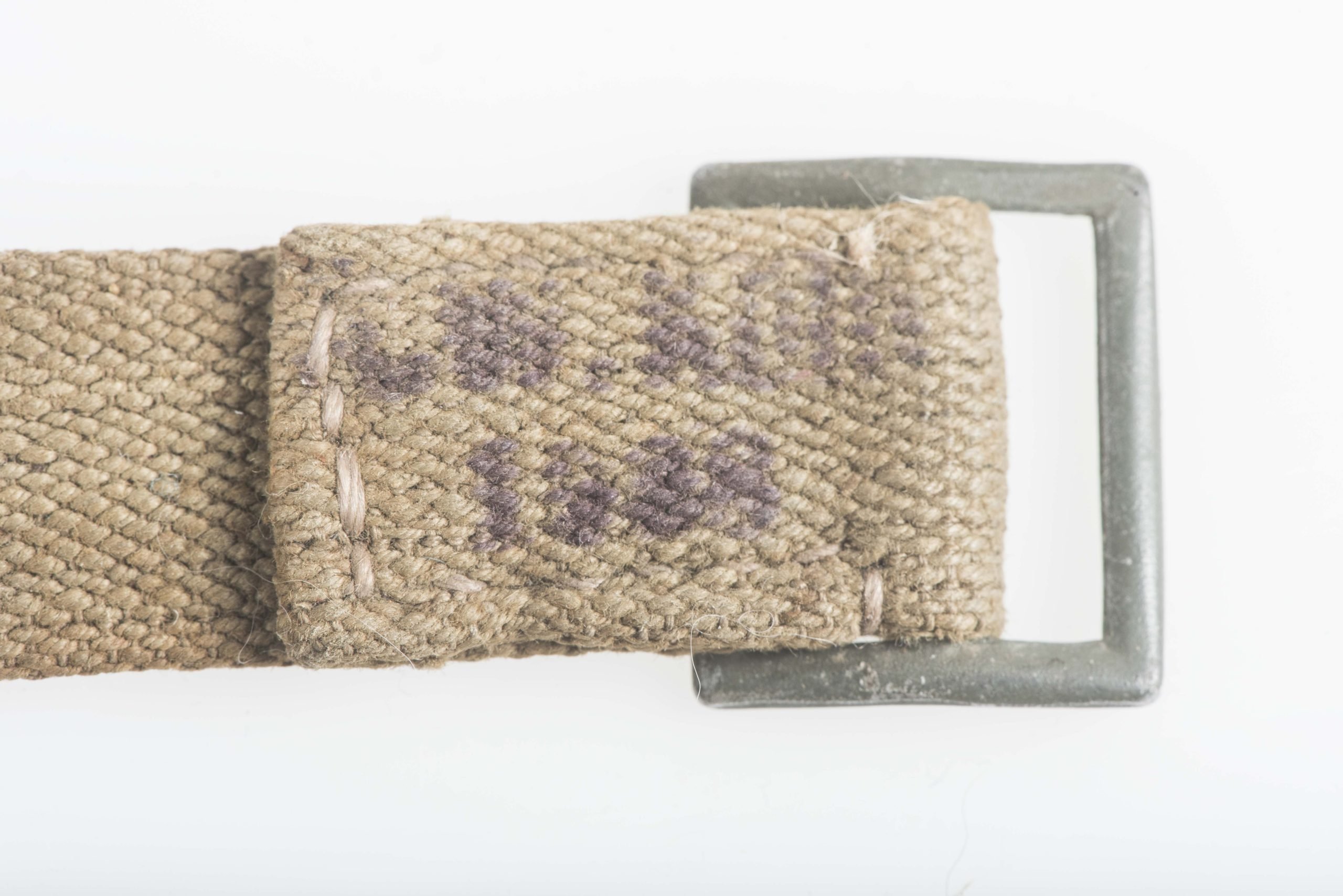 Long pre war gasmask canister strap dated 1938 — image 2