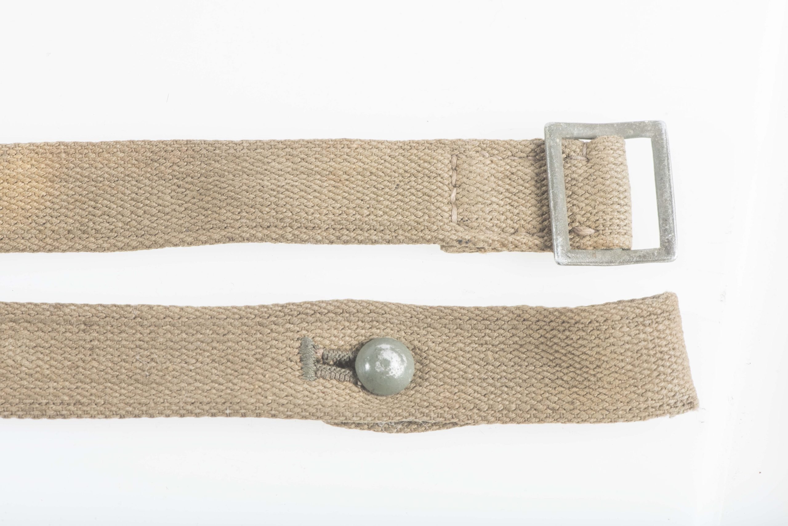 Long pre war gasmask canister strap dated 1938 — image 4