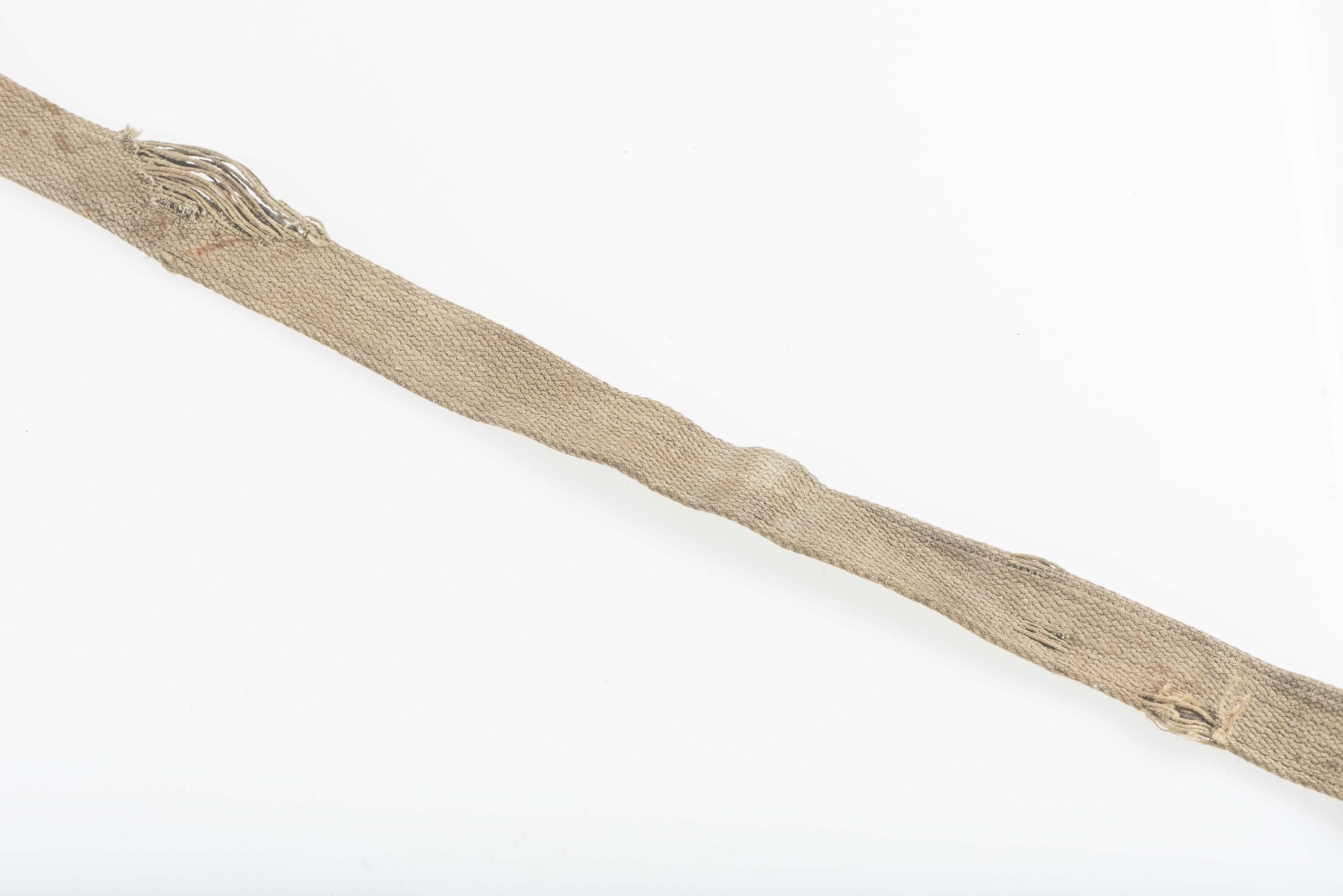 Long pre war gasmask canister strap dated 1938 — image 5