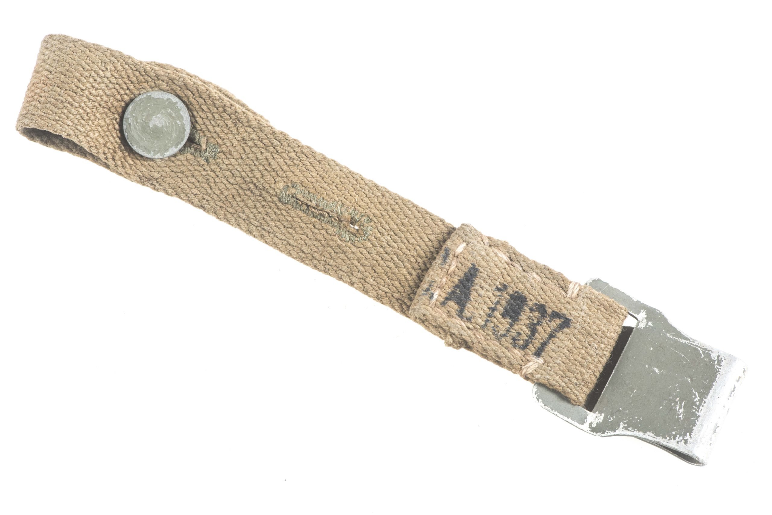 Short pre war gasmask canister strap — image 2