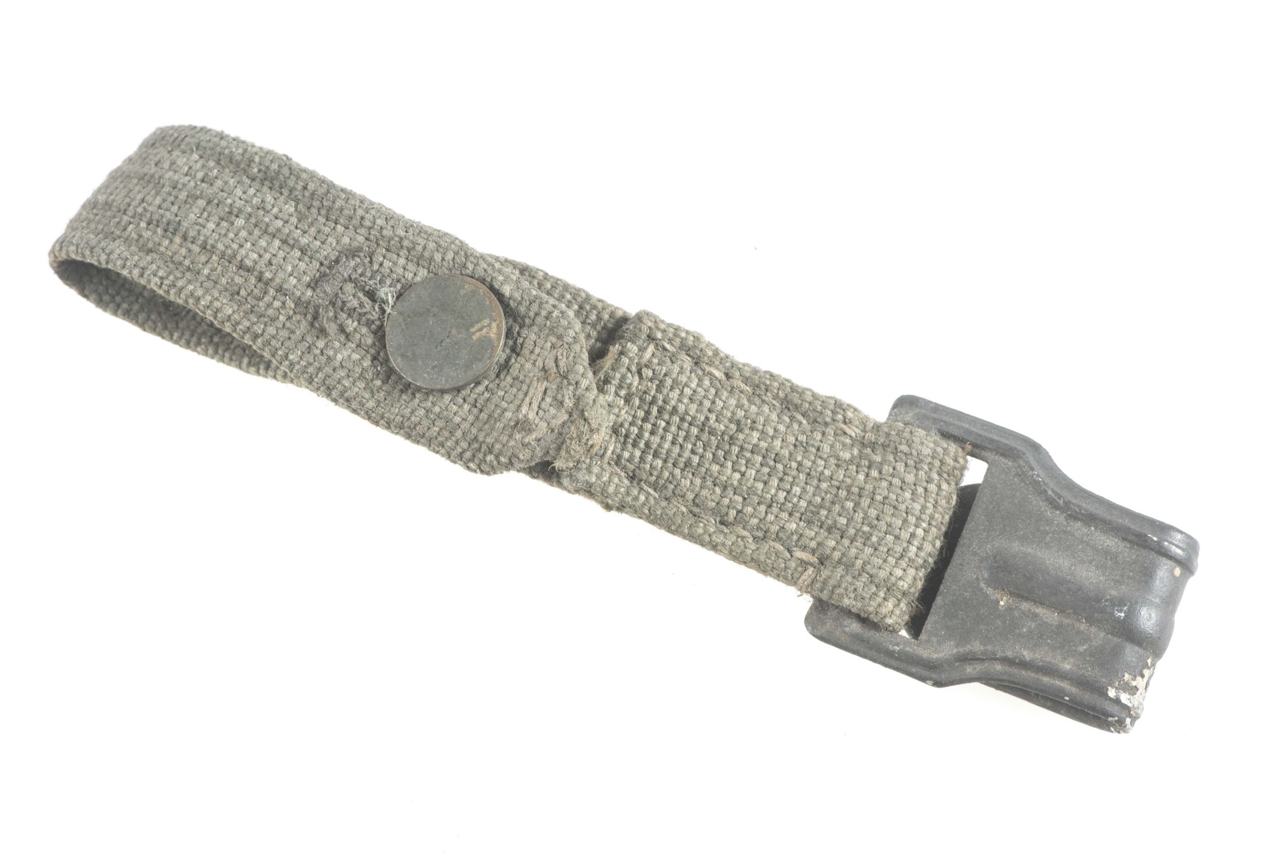 Short pre war gasmask canister strap — image 2