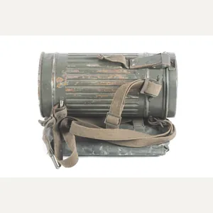 Short M38 gasmask canister set with A2B mask and gascape …