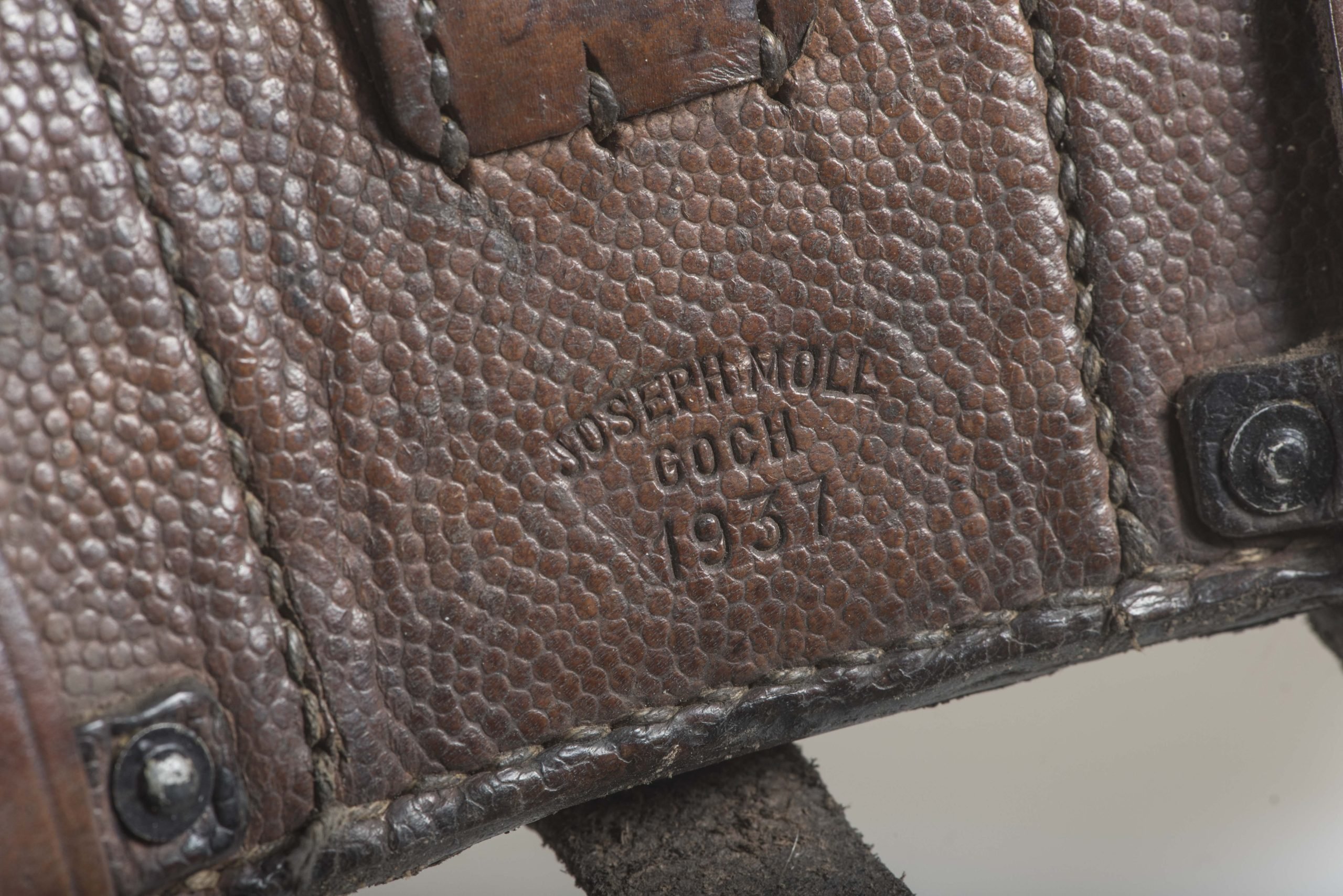 K98 ammunition pouch marked Joseph Moll Goch 1937 — image 3